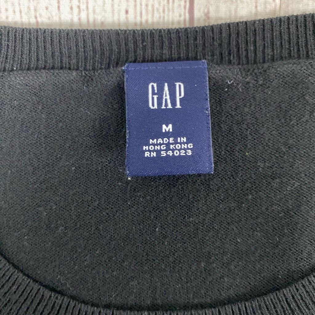 Gap GAP women M Crewneck Longsleeve classic sweater black Size M / US 6-8 / IT 42-44 - 6 Thumbnail