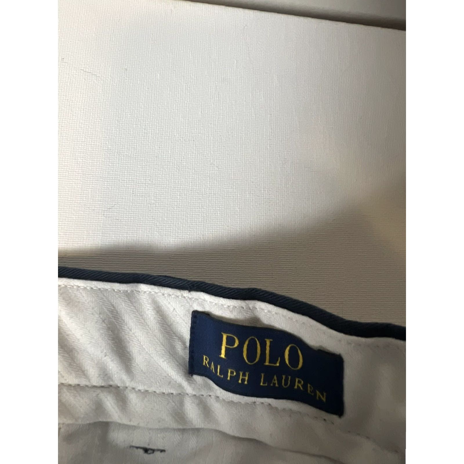 Polo Ralph Lauren Polo Ralph Lauren Classic Fit Pants Men 38x32 Chino Straight Navy Blue Cotton Zip Button Logo Pockets Vintage: No Size US M / EU 48-50 / 2 - 2 Thumbnail