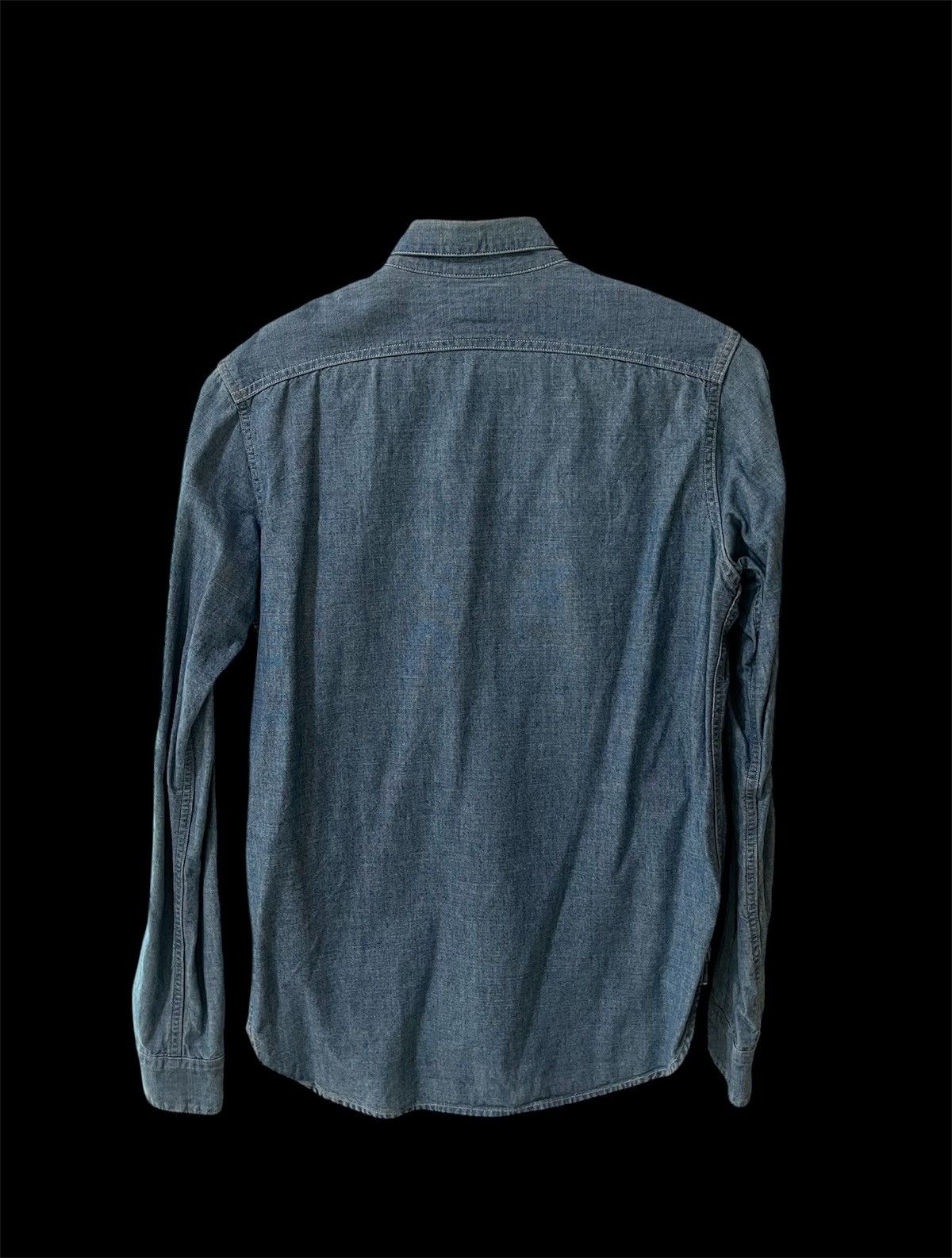 Denime Denime Selvedge Chambray Denim Work Shirt Size US S / EU 44-46 / 1 - 5 Thumbnail