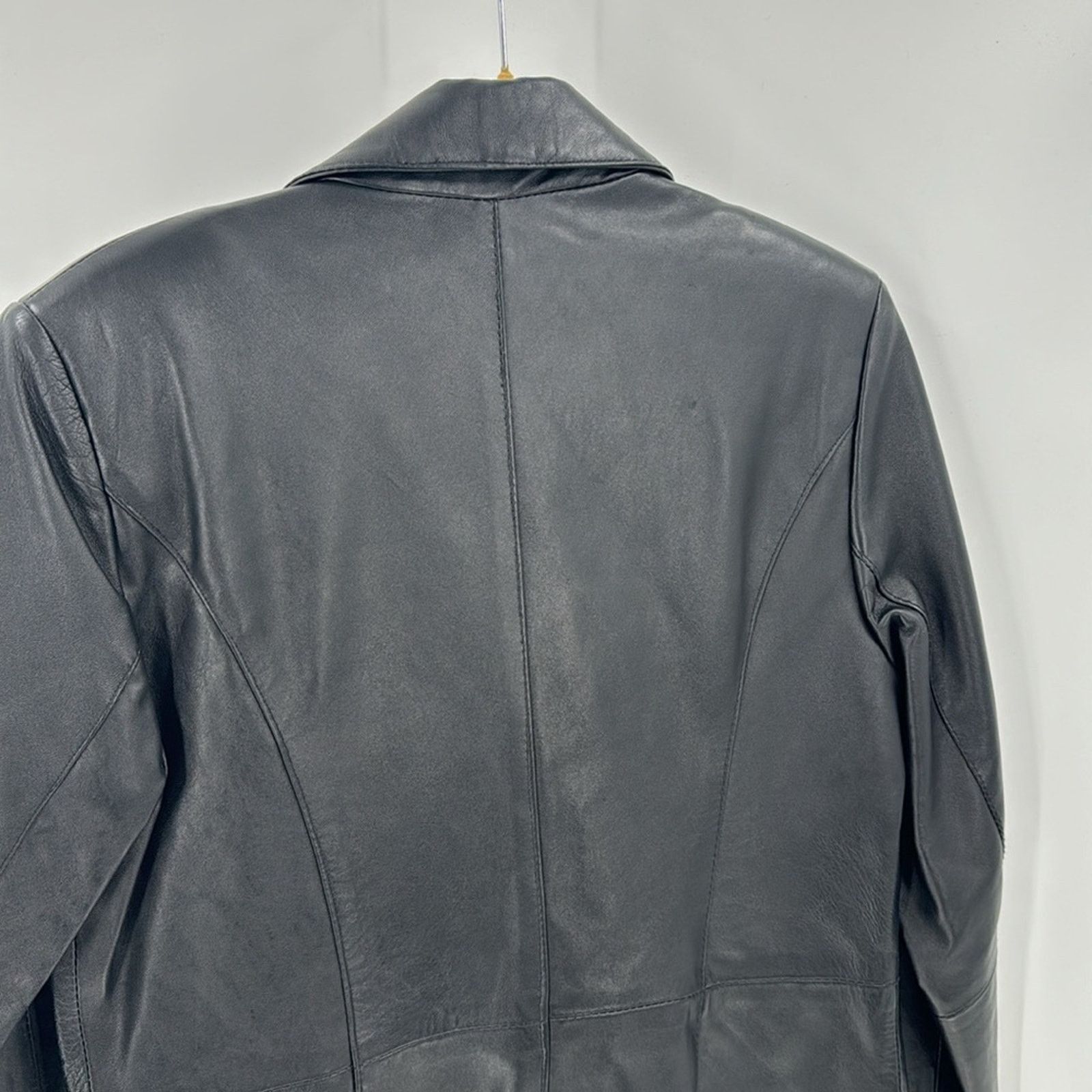 Vintage Vintage DC Collection black leather jacket unisex size M Size US M / EU 48-50 / 2 - 3 Thumbnail