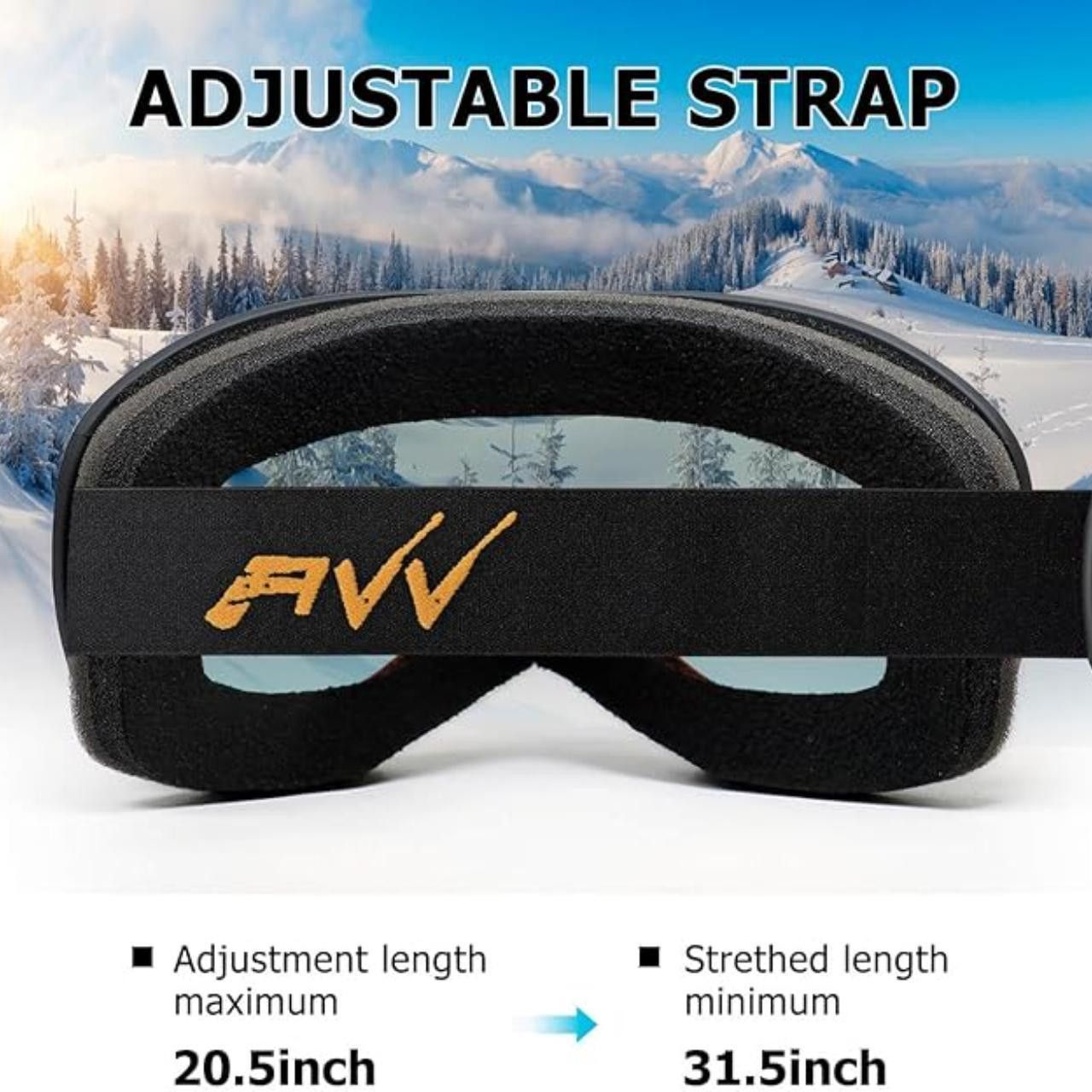 Other Anti-Fog Dual Layer lens OTG Ski Goggles Size ONE SIZE - 5 Thumbnail