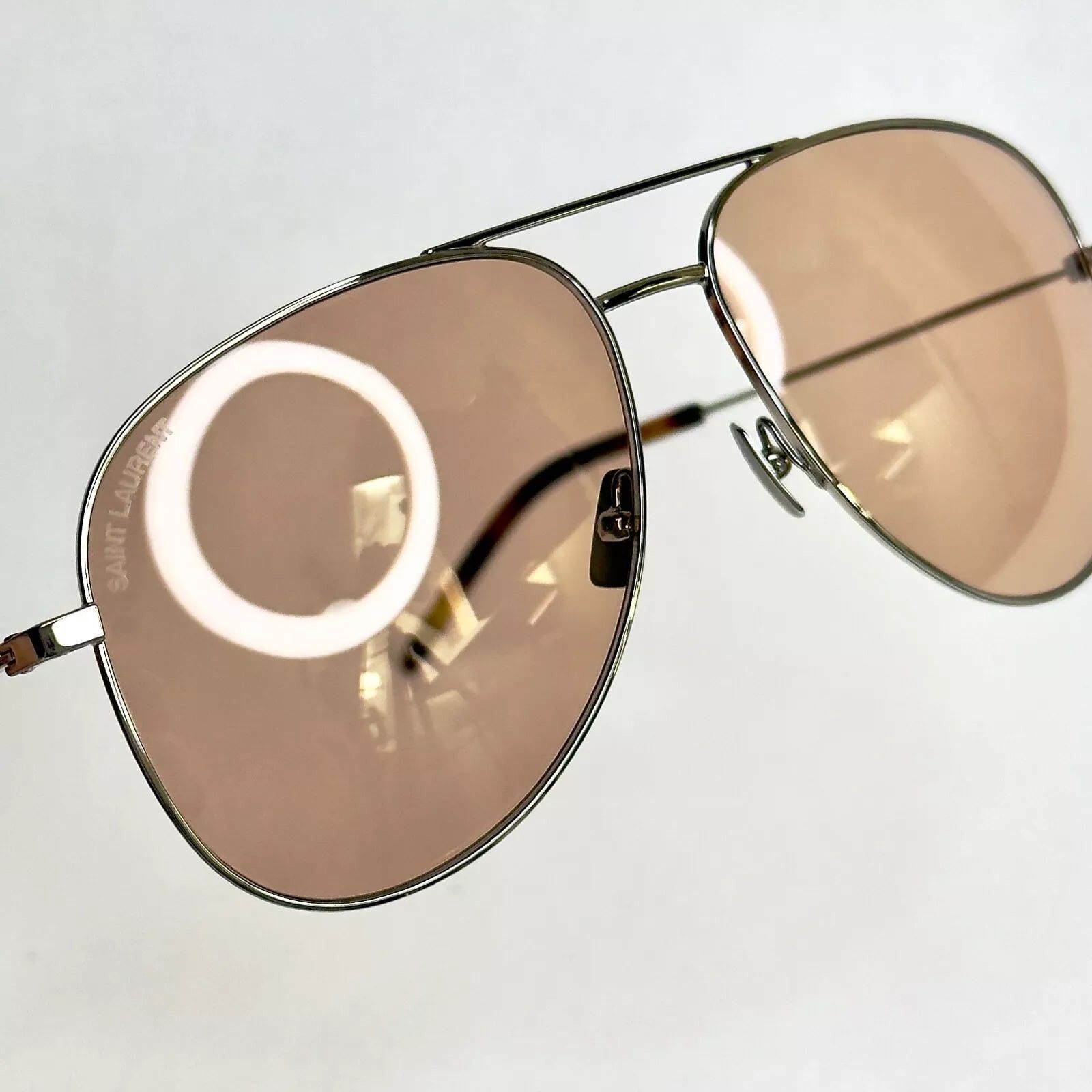 Yves Saint Laurent SAINT LAURENT CLASSIC SL 11 055 Aviator Sunglasses SL11 Size ONE SIZE - 7 Thumbnail