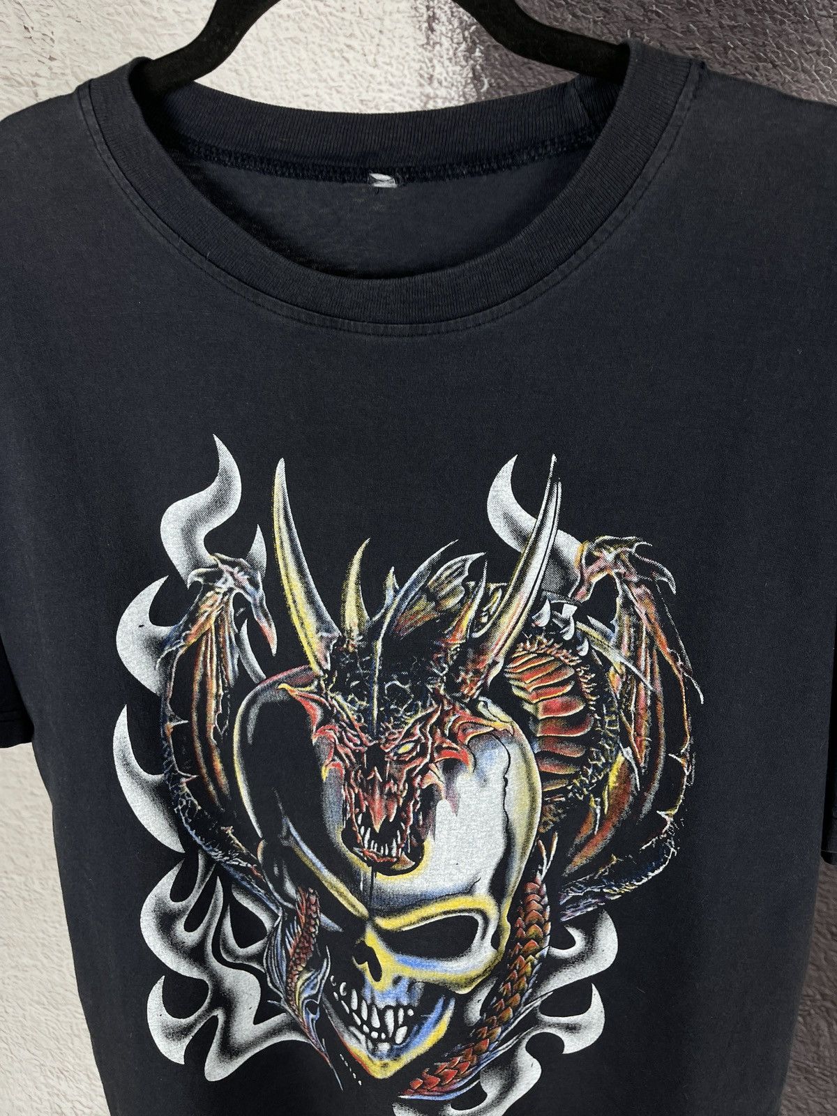 Japanese Brand Skulls Dragon 03154 Japanese theme vintage t-shirt size L Size US L / EU 52-54 / 3 - 7 Thumbnail