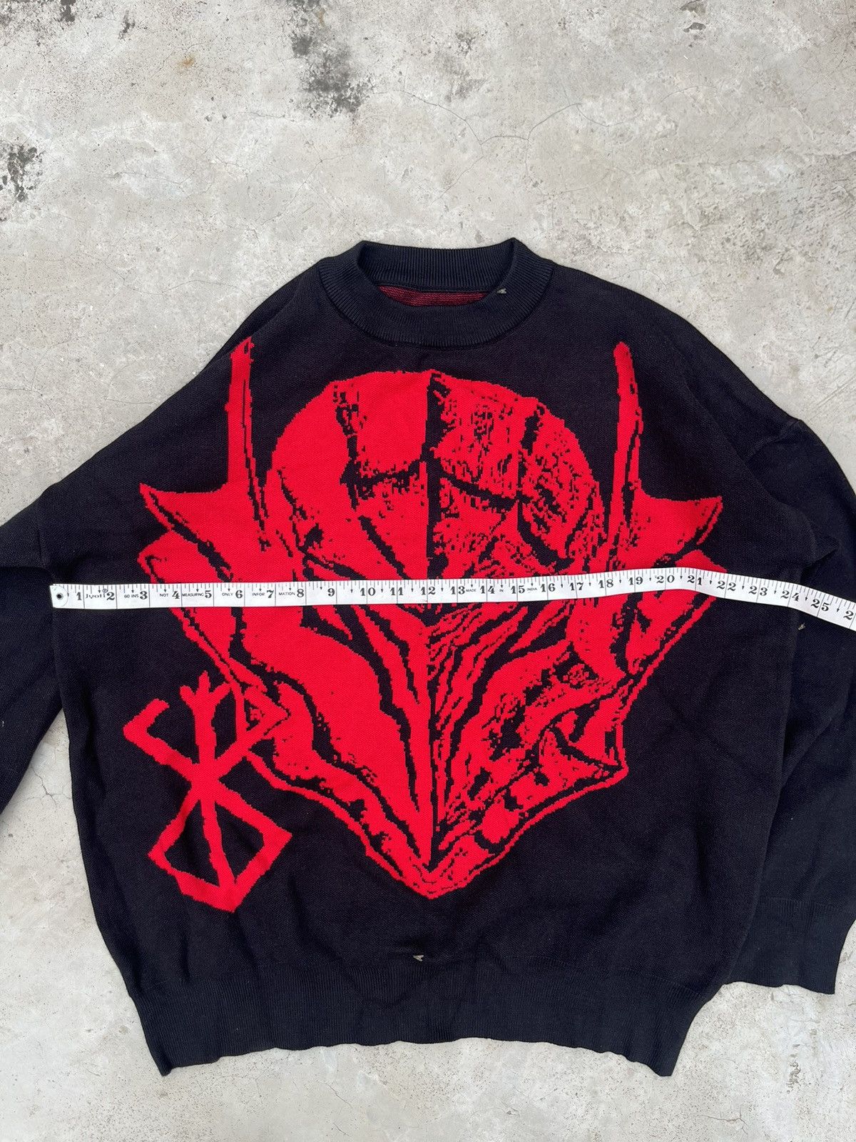 Japanese Brand × Vintage BERSERK KNITTED 👹 Size US M / EU 48-50 / 2 - 4 Thumbnail