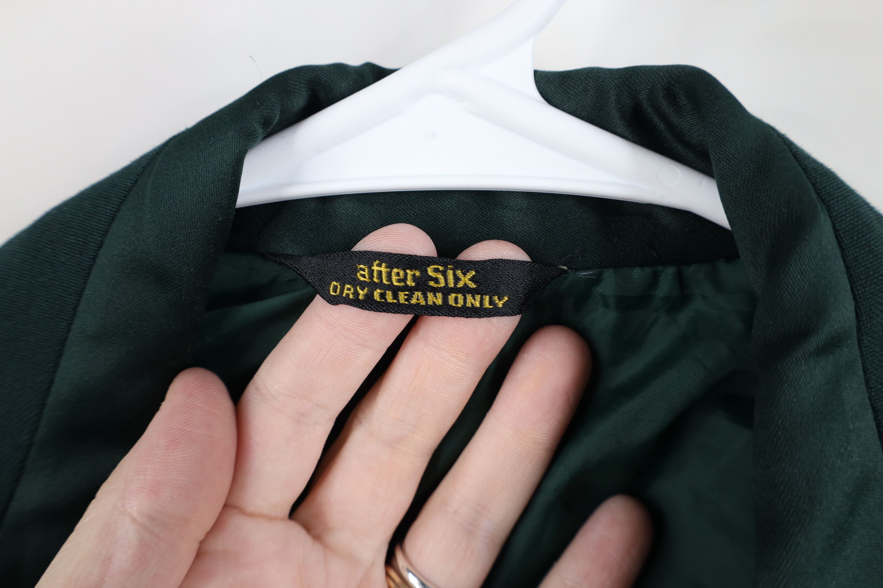 Vintage Vintage 50s Rockabilly Smoking Prom Tuxedo Jacket Green USA Size US XXL / EU 58 / 5 - 9 Thumbnail