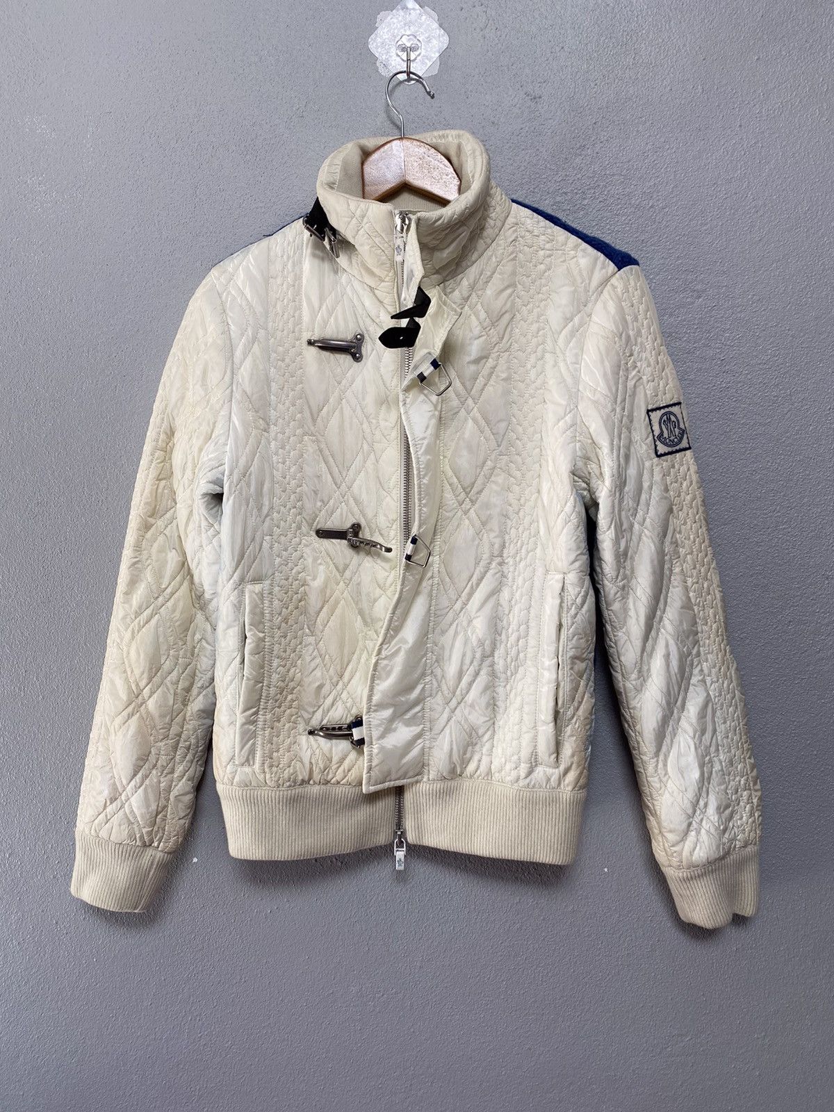 Moncler Moncler gamme bleu puffer steel clipper jacket (J3) Size S / US 4 / IT 40 - 13 Thumbnail