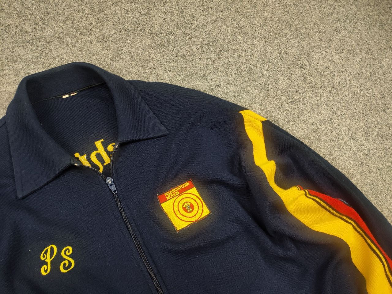 Vintage Vintage 70's Befa FFA Feldschützen Mohlin Wool Track Jacket Size US L / EU 52-54 / 3 - 6 Thumbnail