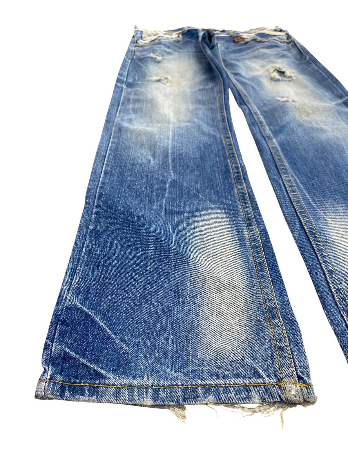 Japanese Brand Japanese Brand Redpepper Faded Wash Distressed Style Size US 35 - 5 Thumbnail