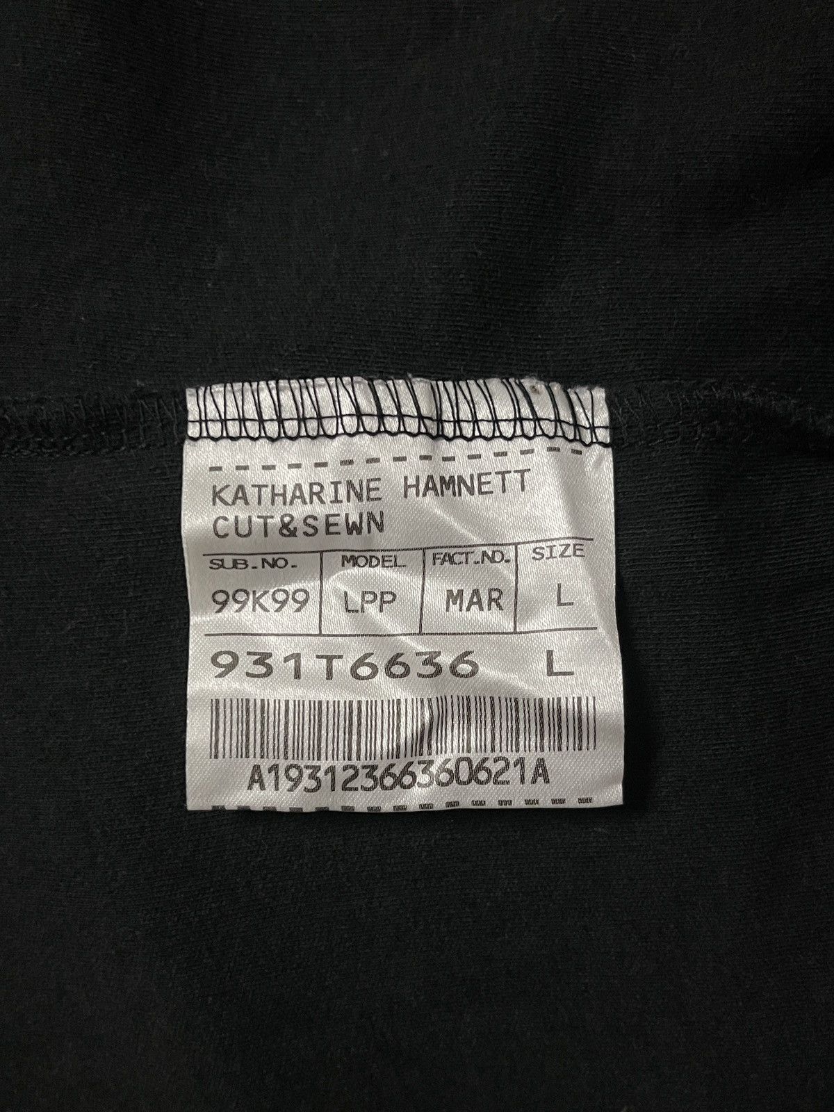 Katharine Hamnett London Katharine Hamnett London Cut & Sewn Thermal Hoodie Size US L / EU 52-54 / 3 - 16 Thumbnail