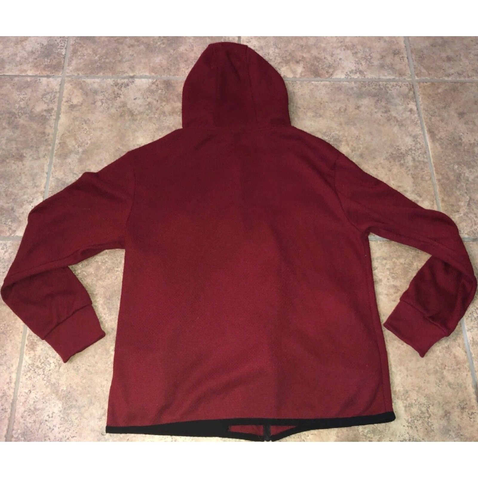 Vintage VINTAGE RK7 Hoodie Men XL Red Full-Zip Sweatshirt Size US XL / EU 56 / 4 - 4 Thumbnail