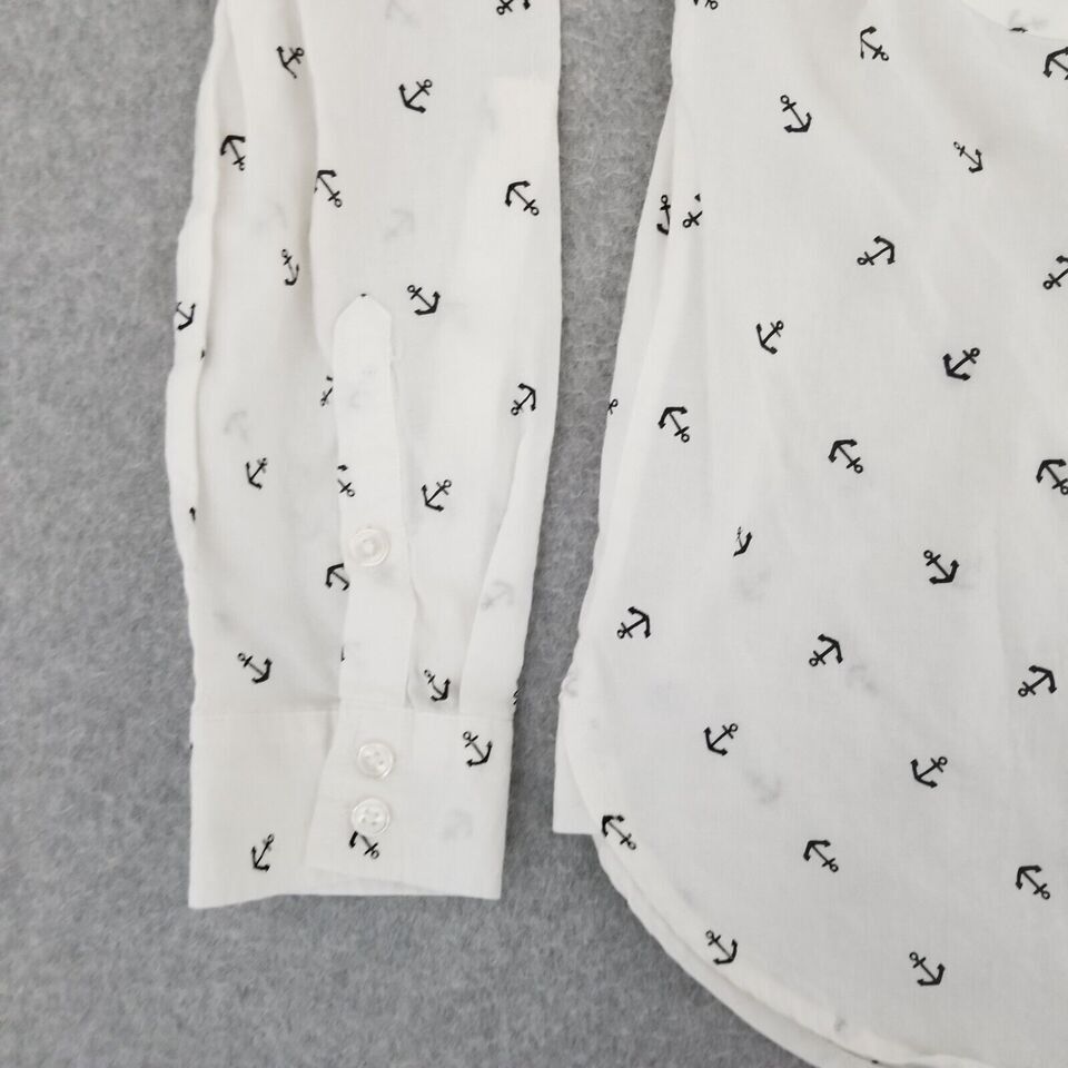 Gloria Vanderbilt Gloria Vanderbilt Shirt Womens Medium Button Up Long Sleeve Size M / US 6-8 / IT 42-44 - 3 Thumbnail