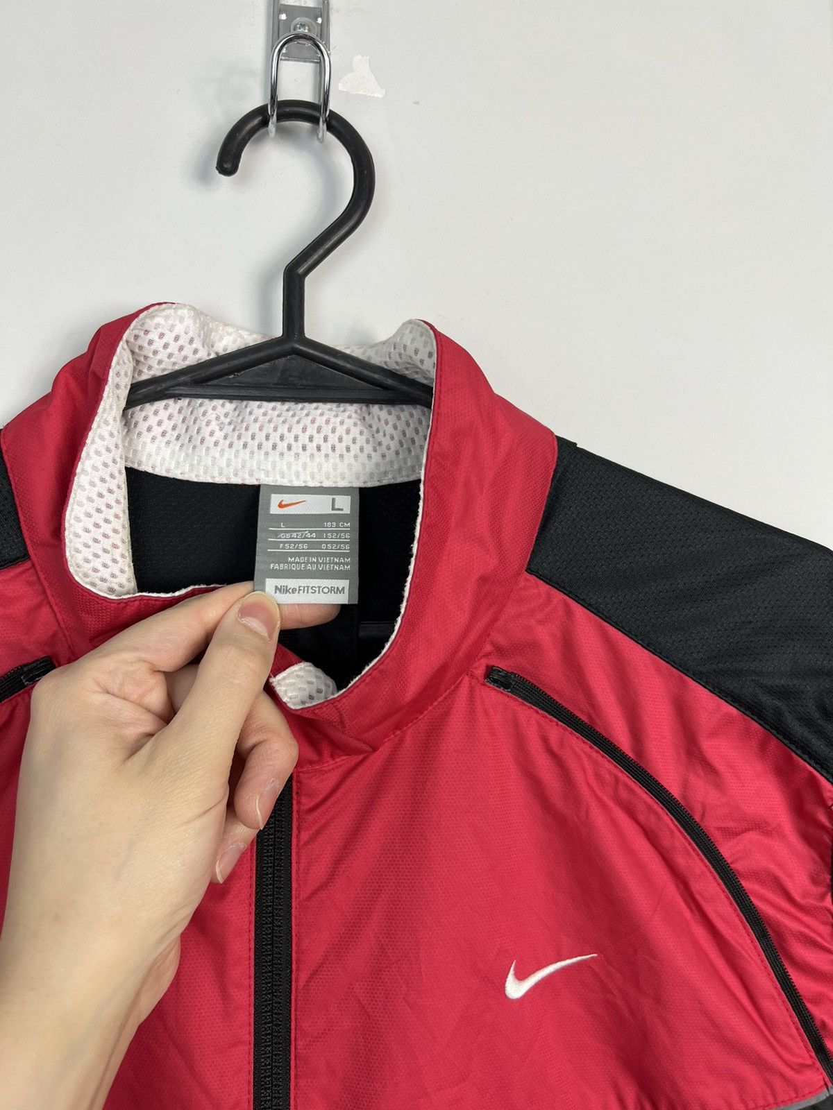Nike × Vintage Vest Jacket Nike Small Logo Swoosh Vintage Size US L / EU 52-54 / 3 - 3 Thumbnail