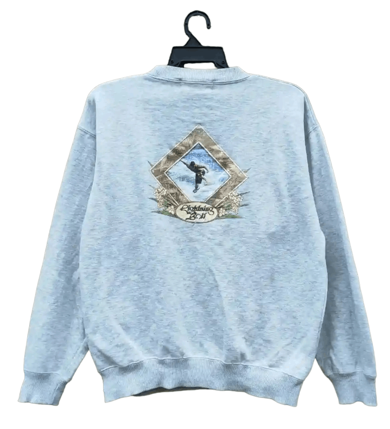 Vintage Vintage Lightning Bolt Sweatshirt Size US M / EU 48-50 / 2 - 1 Thumbnail