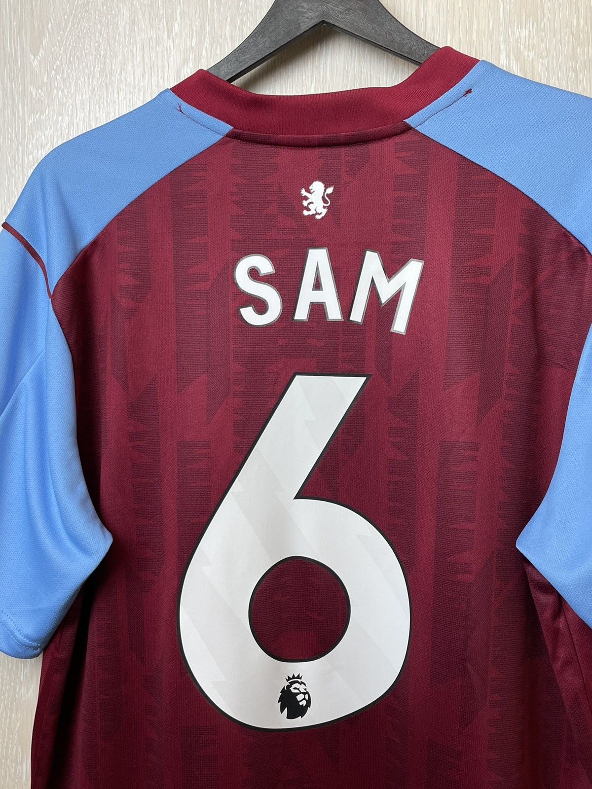 Castore Aston Villa Sam Proctor #6 Jersey Size L Size US L / EU 52-54 / 3 - 8 Thumbnail