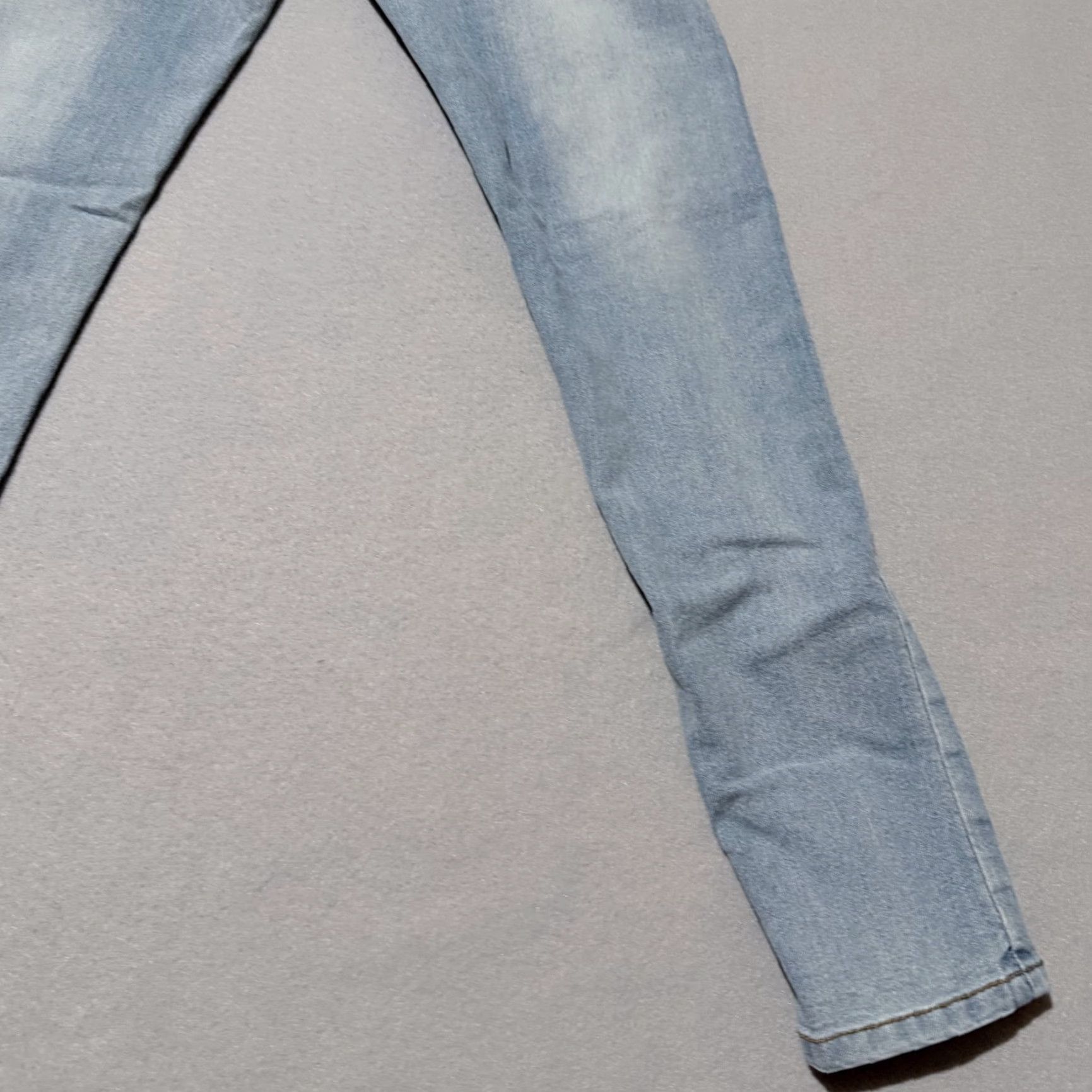 Lucky Brand Lucky Brand Zoe Skinny Jeans Women's Blue Denim Low-Rise Zip Fly 16 Jeans Boyfriend? Size 38" / US 16 / IT 52 - 7 Thumbnail