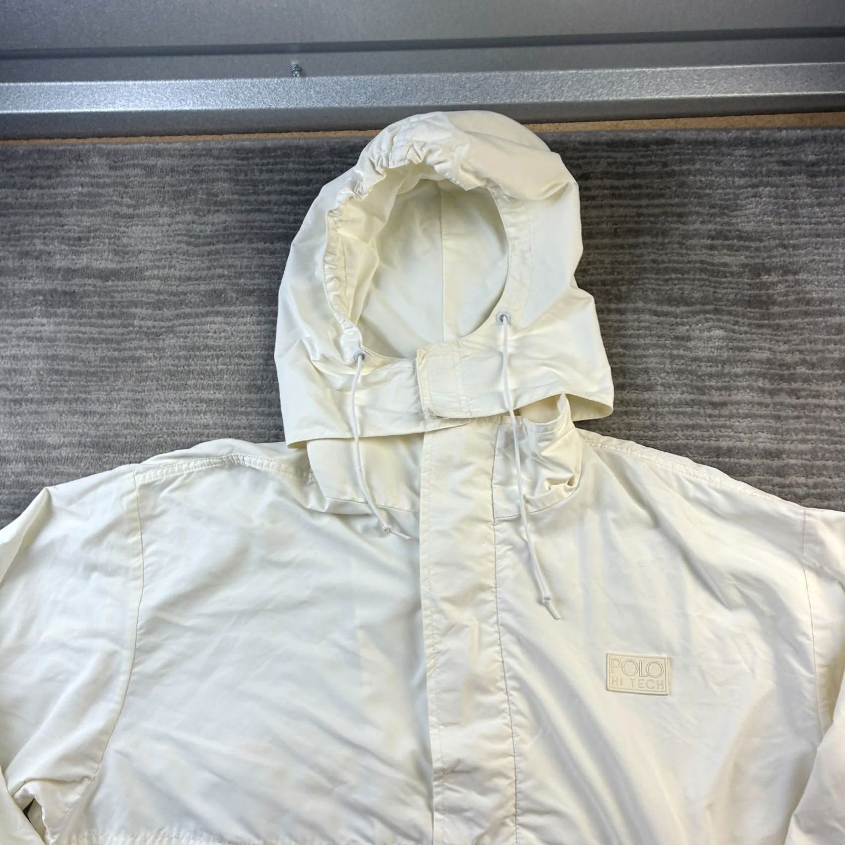 Polo Ralph Lauren VINTAGE Polo Ralph Lauren Jacket Mens Medium White Anorak Hi Tech Windbreaker Size US M / EU 48-50 / 2 - 3 Thumbnail