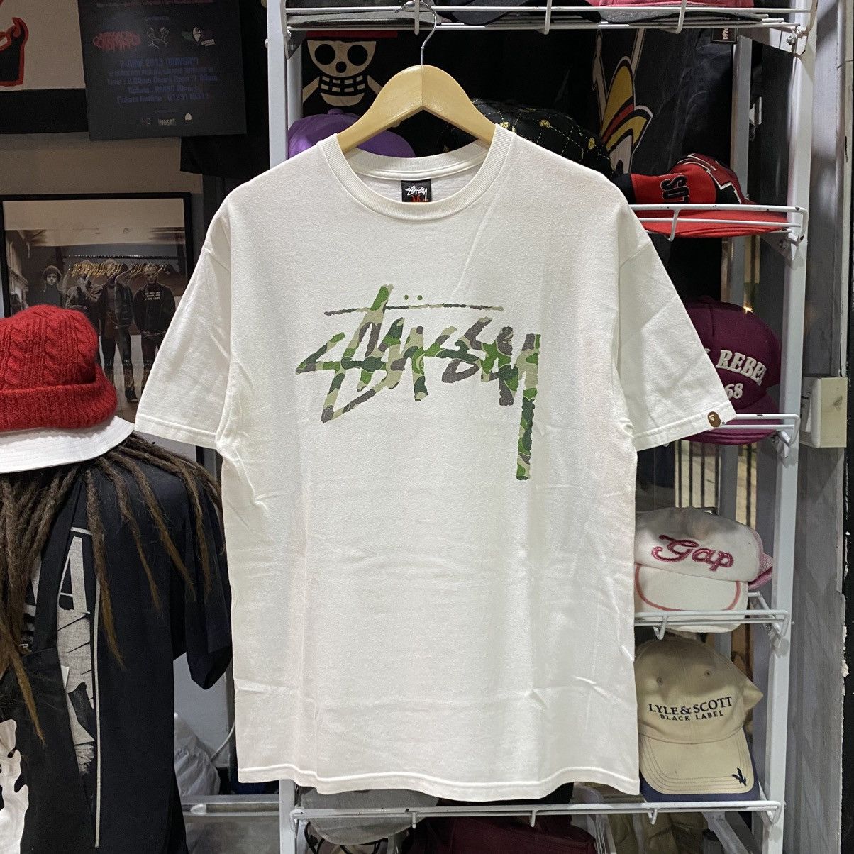 Bape Stussy 30th Anniversary Tee | Grailed