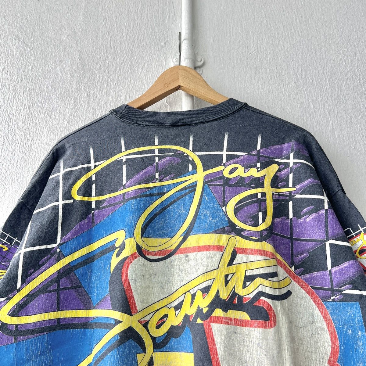NASCAR × Vintage Vintage 90s Nascar Jay Sauter OVP Tee Size US XL / EU 56 / 4 - 4 Thumbnail
