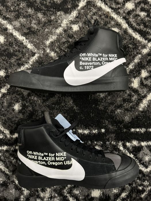 Nike Nike Blazer Mid Off-White Grim Reaper(Sz 9.5 US) | Grailed