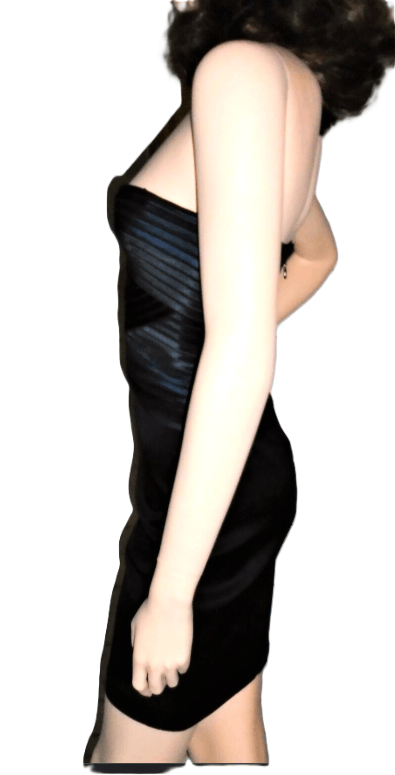 Bcbgmaxazria BCBG Maxazria Black Strapless Dress O Size XS / US 0-2 / IT 36-38 - 4 Thumbnail
