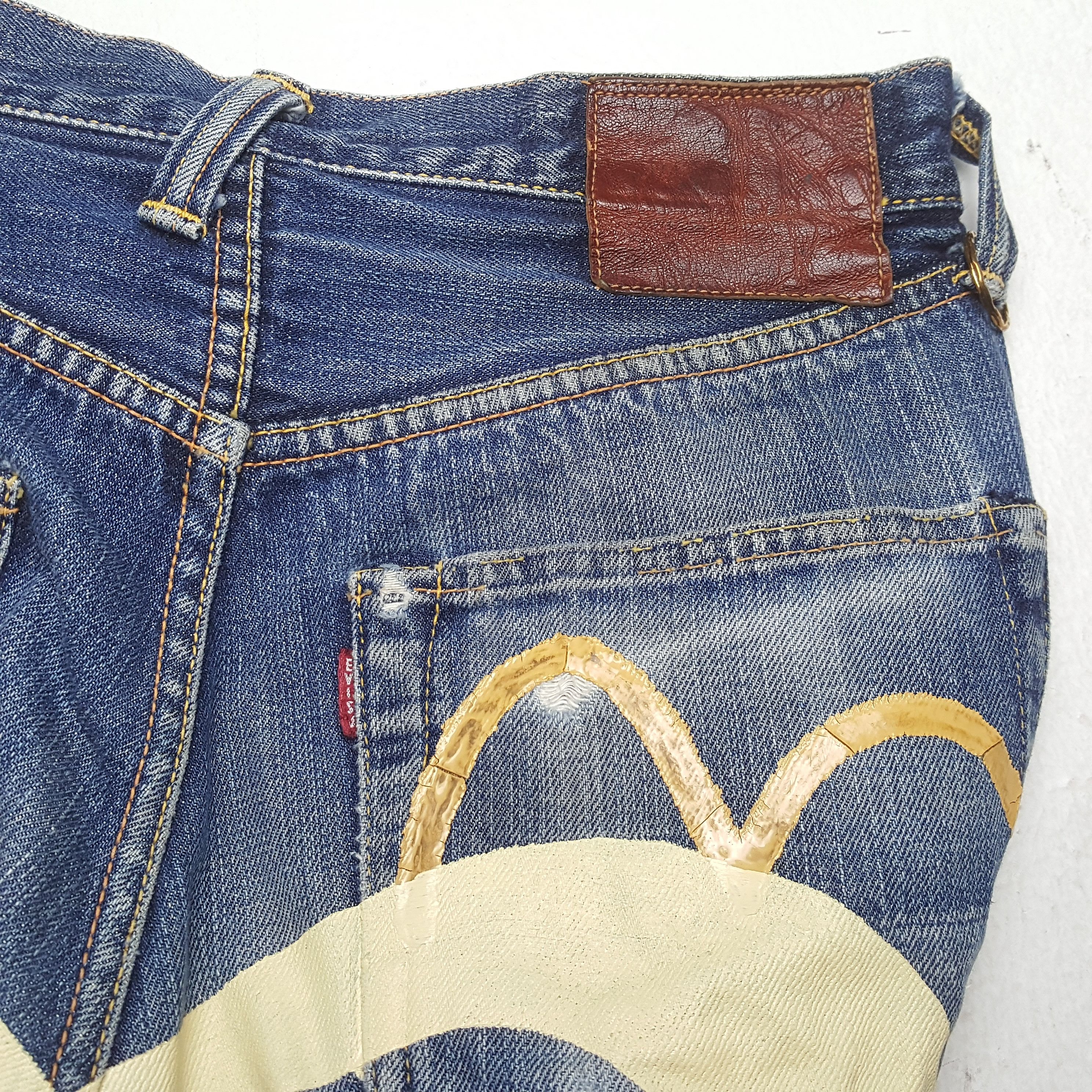 Evisu EVISU Japanese Brand Streetwear Custom Daicock Jeans Size US 28 / EU 44 - 15 Thumbnail