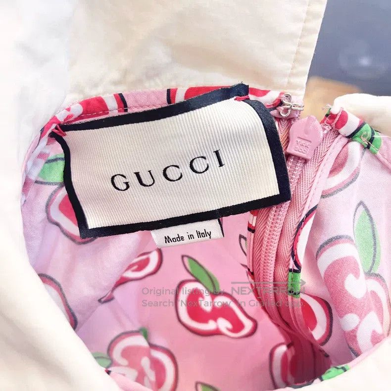 Gucci Gucci Valentine's Day limited pink full-print logo dress Size XS / US 0-2 / IT 36-38 - 4 Thumbnail