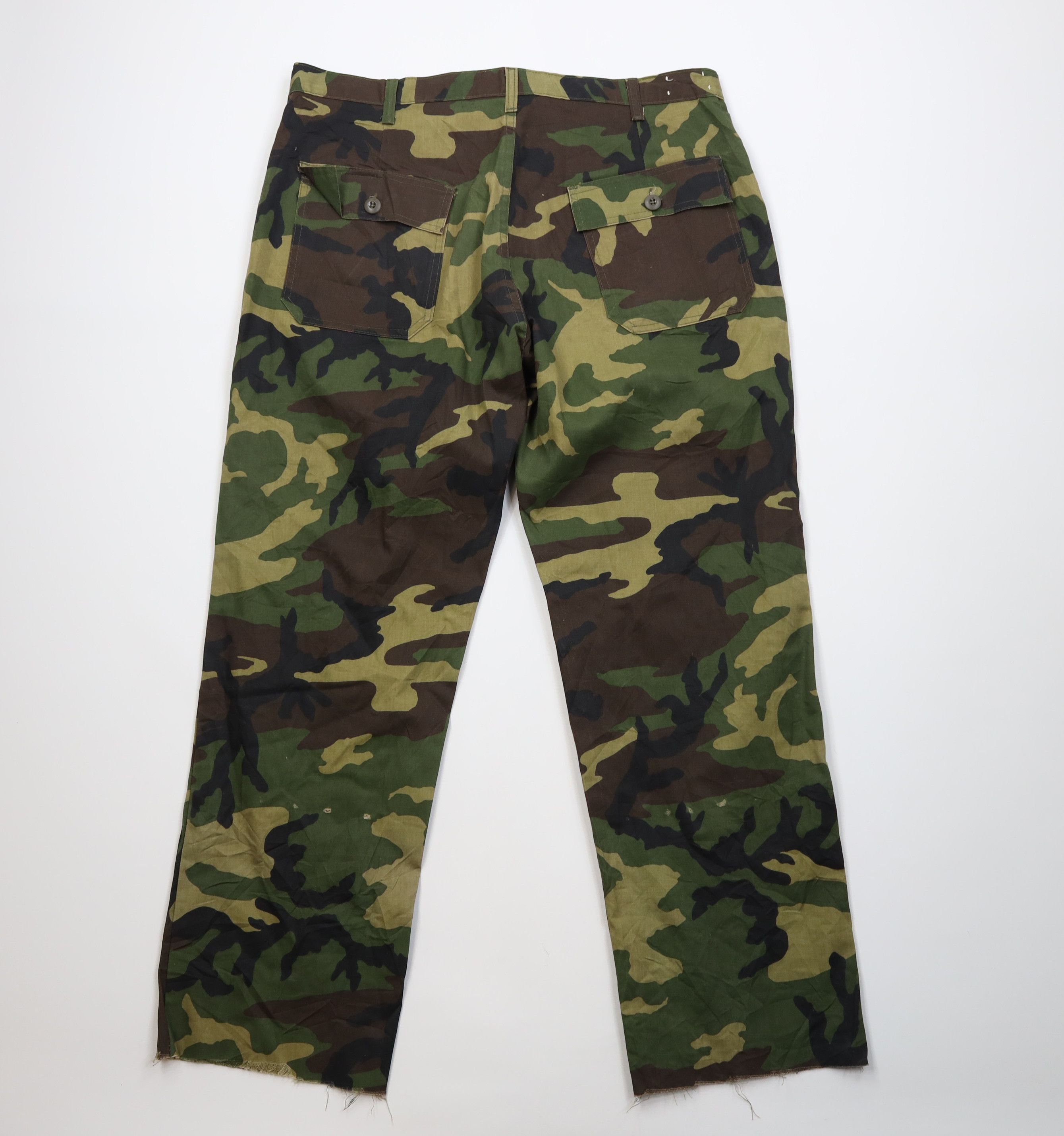Vintage Vintage 70s Streetwear Utility Wide Leg Cargo Pants Size US 38 / EU 54 - 11 Thumbnail