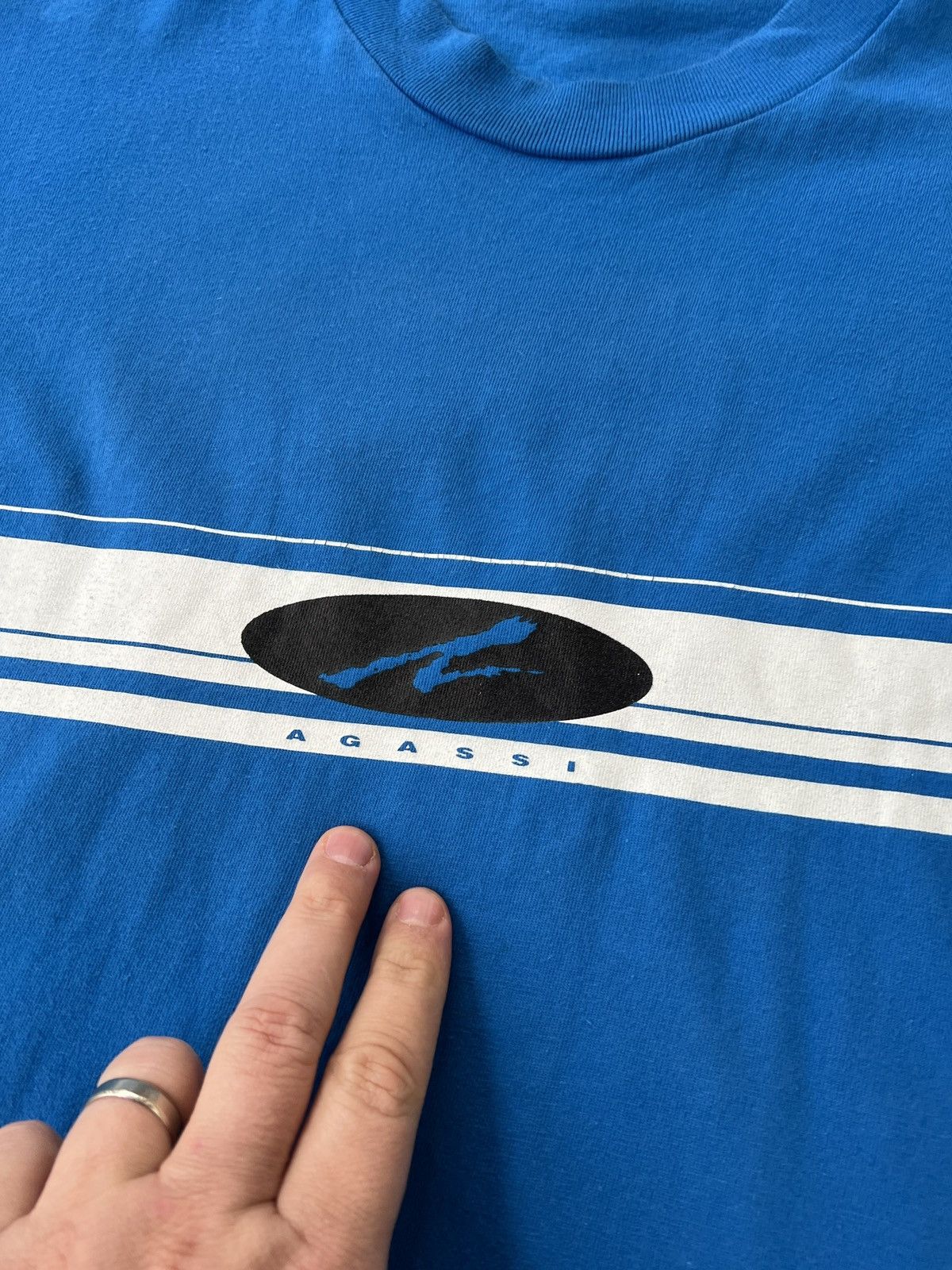 Nike Nike Andre Agassi Vintage Tee Size US S / EU 44-46 / 1 - 2 Thumbnail
