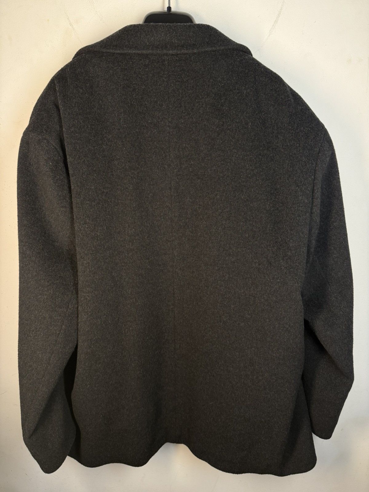 Yves Saint Laurent Wool YSL Coat Soft Grey Vintage Winter Jacket 90s Size US L / EU 52-54 / 3 - 14 Thumbnail