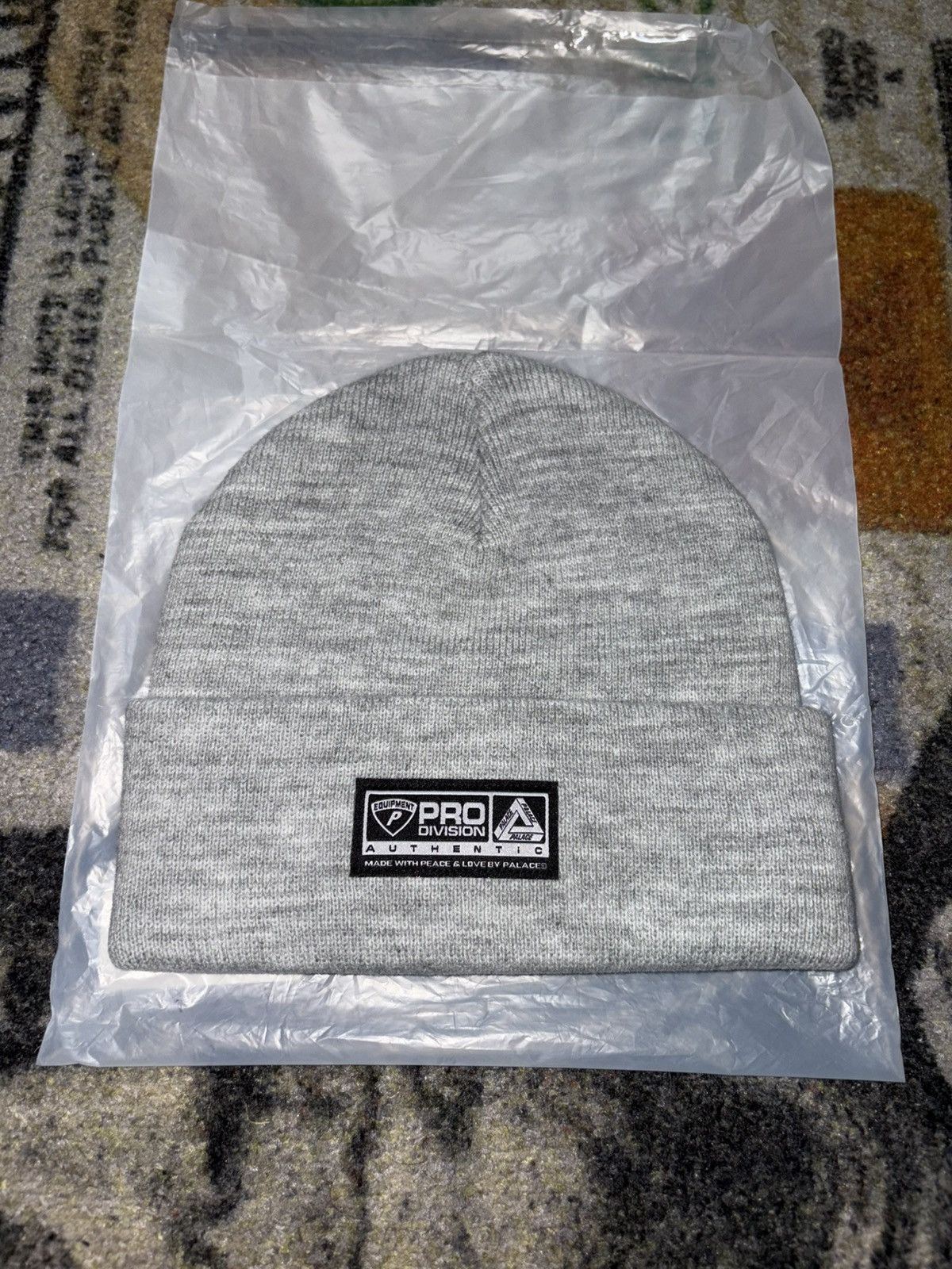 Palace Palace Athlique Team Beanie Grey Size ONE SIZE - 2 Thumbnail