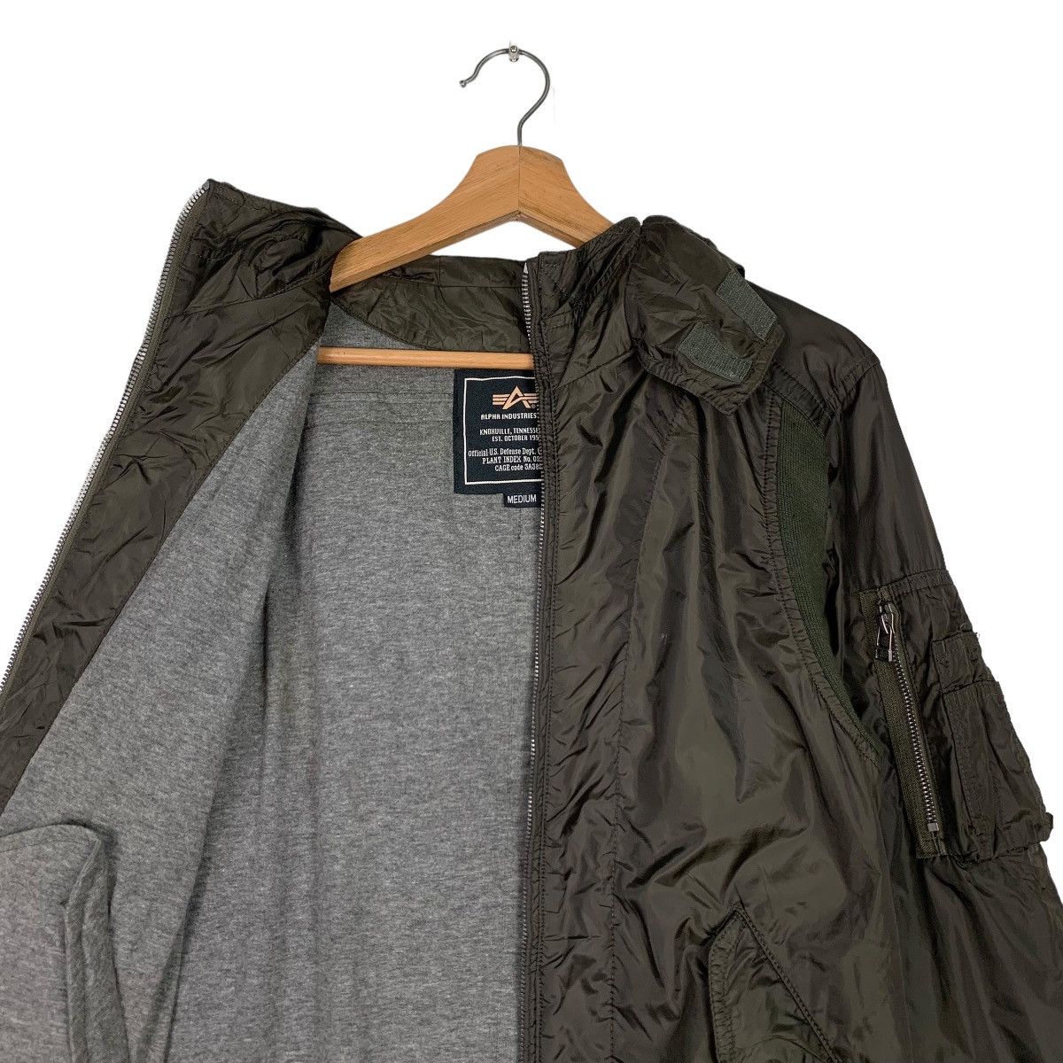 Alpha Industries Alpha Industries Hooded Jacket #0350-C16 Size US M / EU 48-50 / 2 - 11 Thumbnail