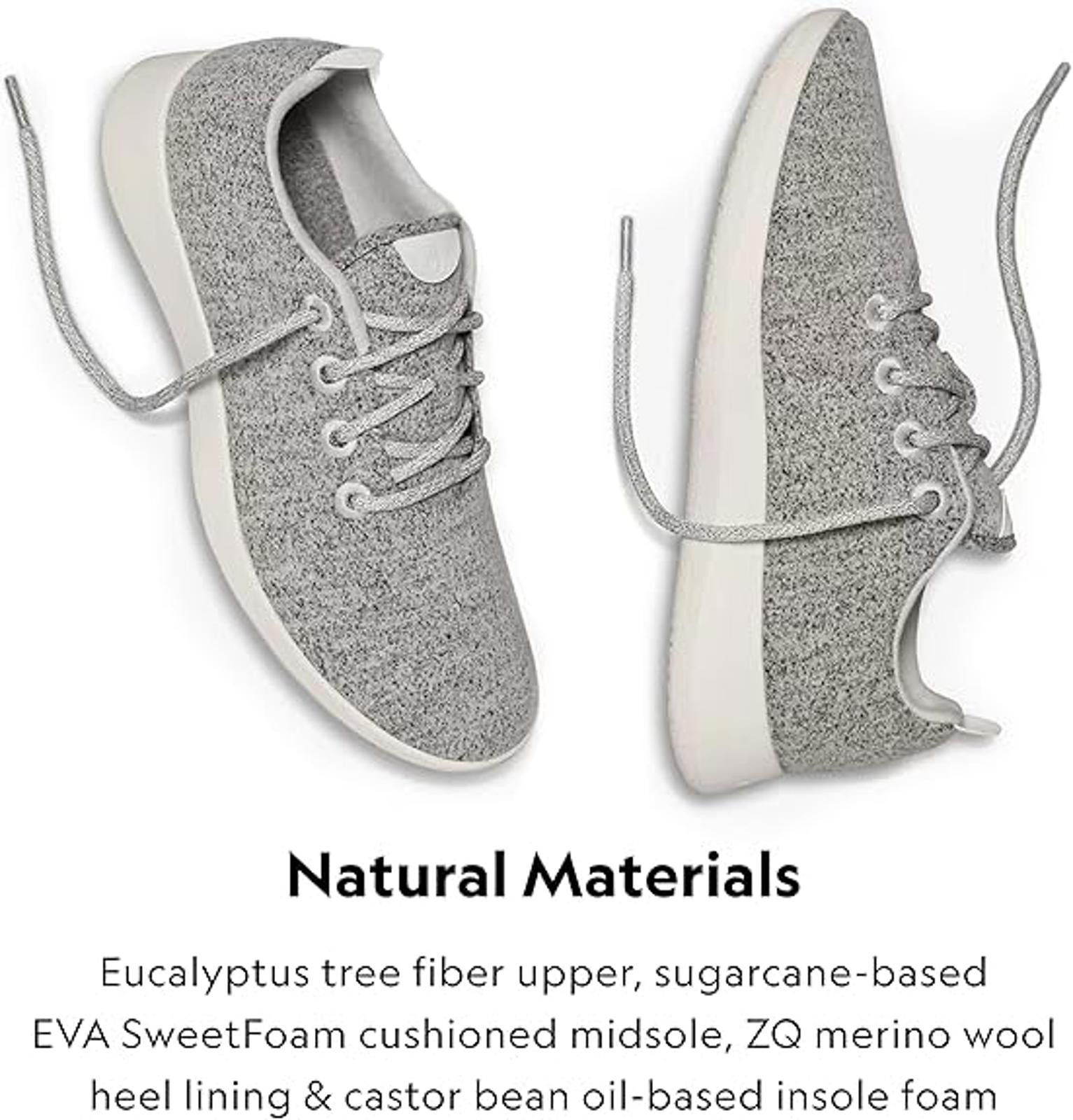 Allbirds Allbirds Women’s Wool Runner - Everyday Sneakers -Grey-US 10 Size US 10 / IT 40 - 2 Thumbnail