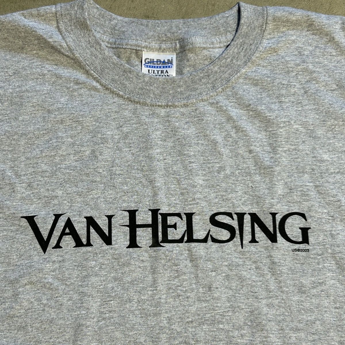 Vintage Vintage Van Helsing Movie Promo Logo T-Shirt Horror Film Y2K Size US XL / EU 56 / 4 - 2 Thumbnail