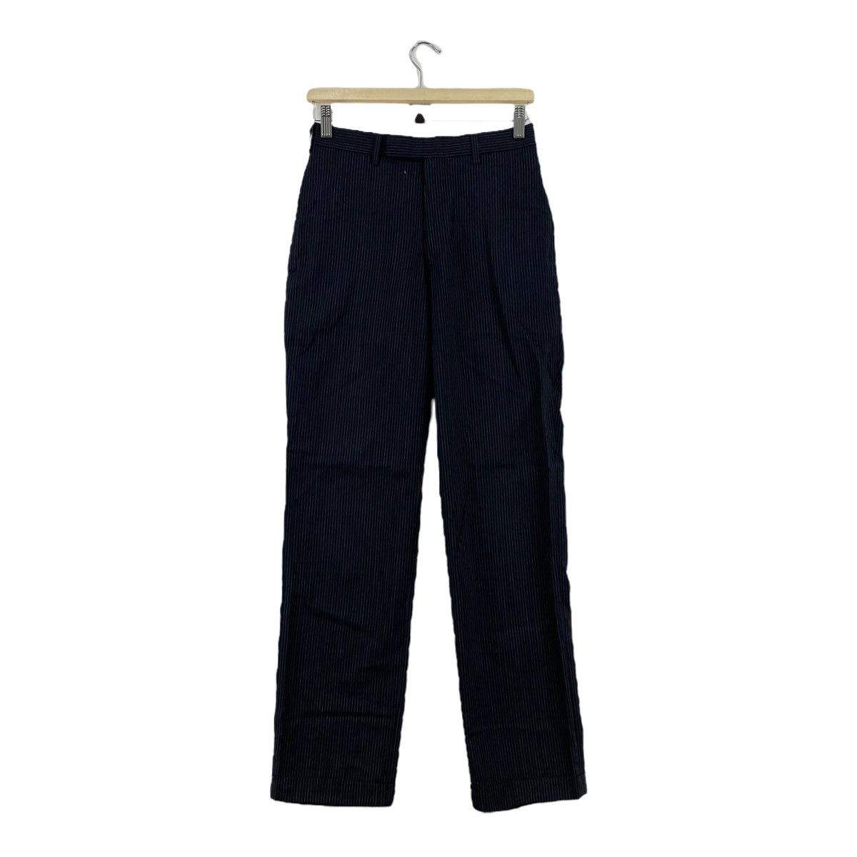 ABAHOUSE Japanese Brand Hickory Stripes Straight Cut Casual