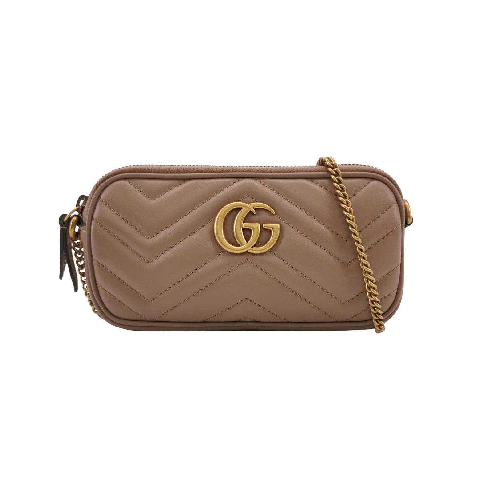 Gucci Gucci GG Marmont Matelasse Leather Mini Bag Size ONE SIZE - 1 Thumbnail