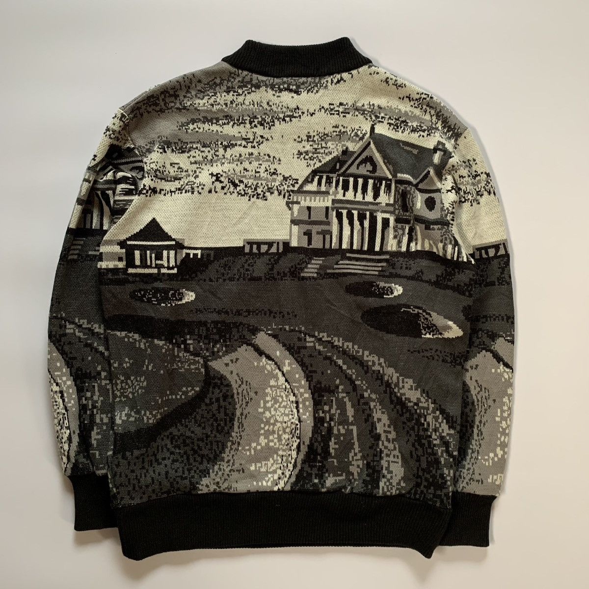 Andrew St. John × Coogi × Fruit Of The Loom St. Andrews Scotland Gold Knitted Sweater Size US M / EU 48-50 / 2 - 2 Thumbnail