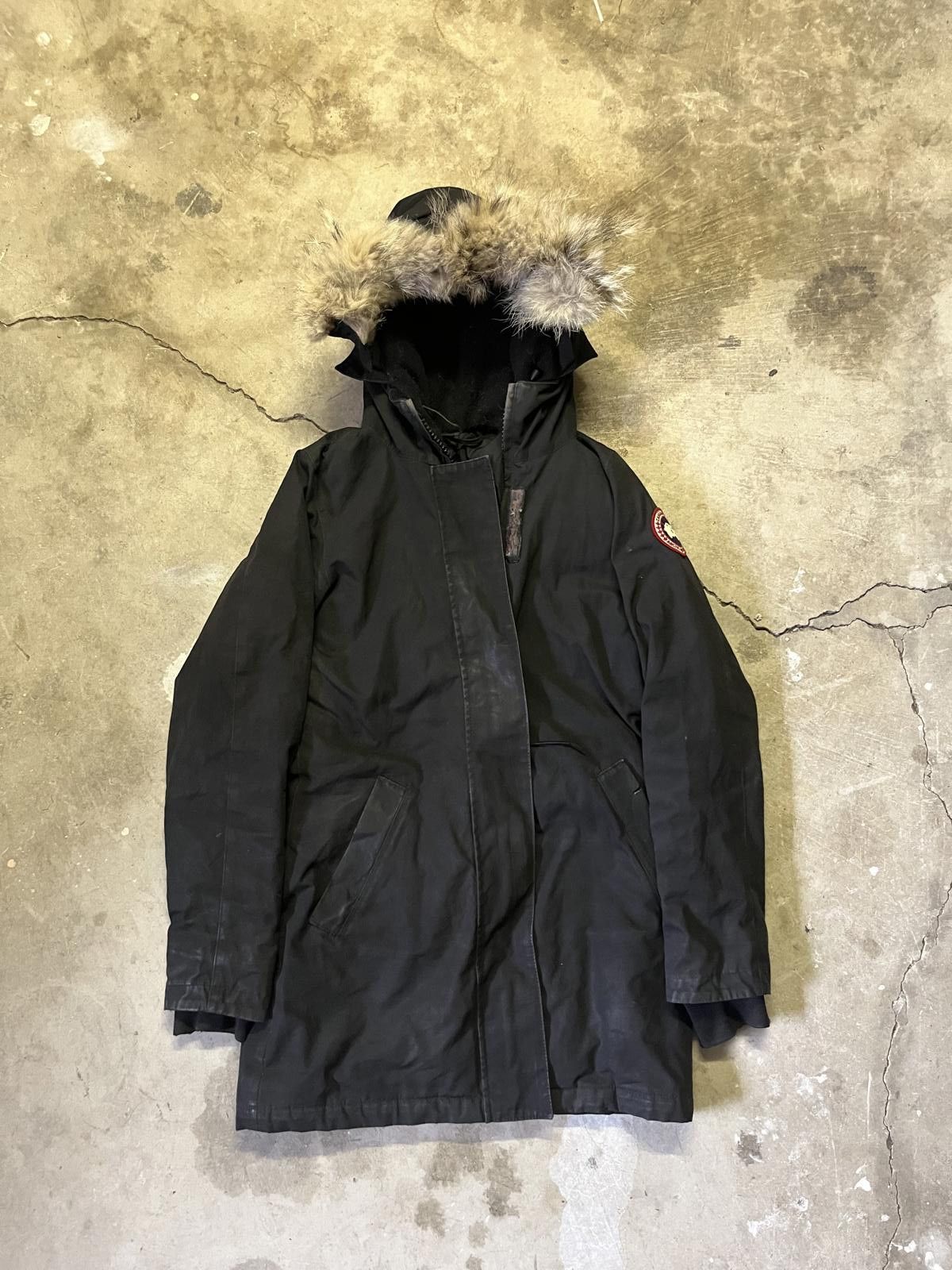 Canada Goose Canada Goose Black Parka with Fur Hood - Winter Jacket Size S / US 4 / IT 40 - 1 Thumbnail