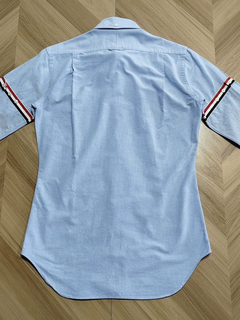 Thom Browne Thom Browne Shirt with two sleeves Size US XS / EU 42 / 0 - 2 Thumbnail