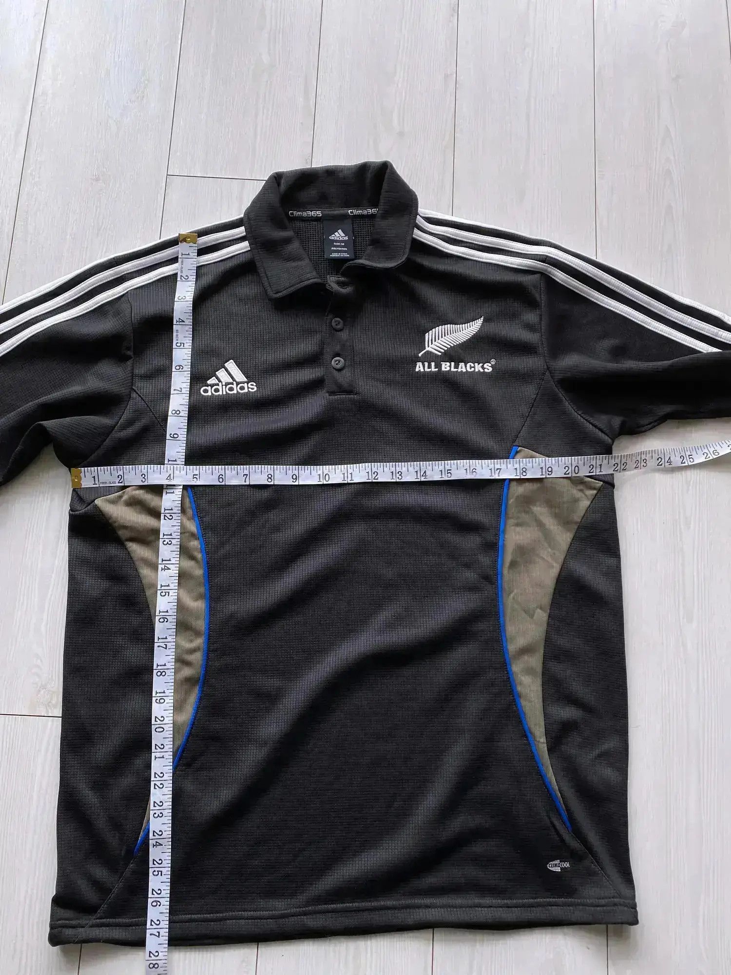 Adidas All Blacks adidas 2008 Rugby y2k jersey size L Size US L / EU 52-54 / 3 - 5 Thumbnail