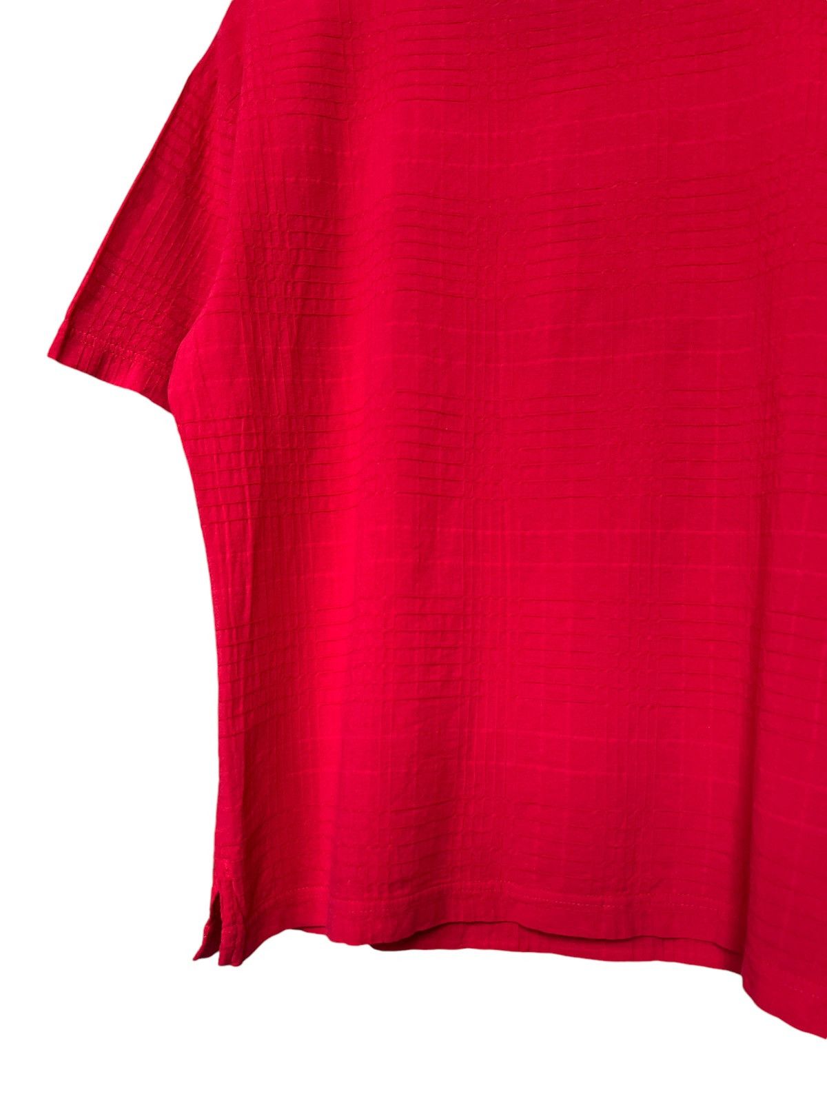 Issey Miyake 1990 Issey Miyake Pattern Boxy Cut Crop Tops Size M / US 6-8 / IT 42-44 - 8 Thumbnail