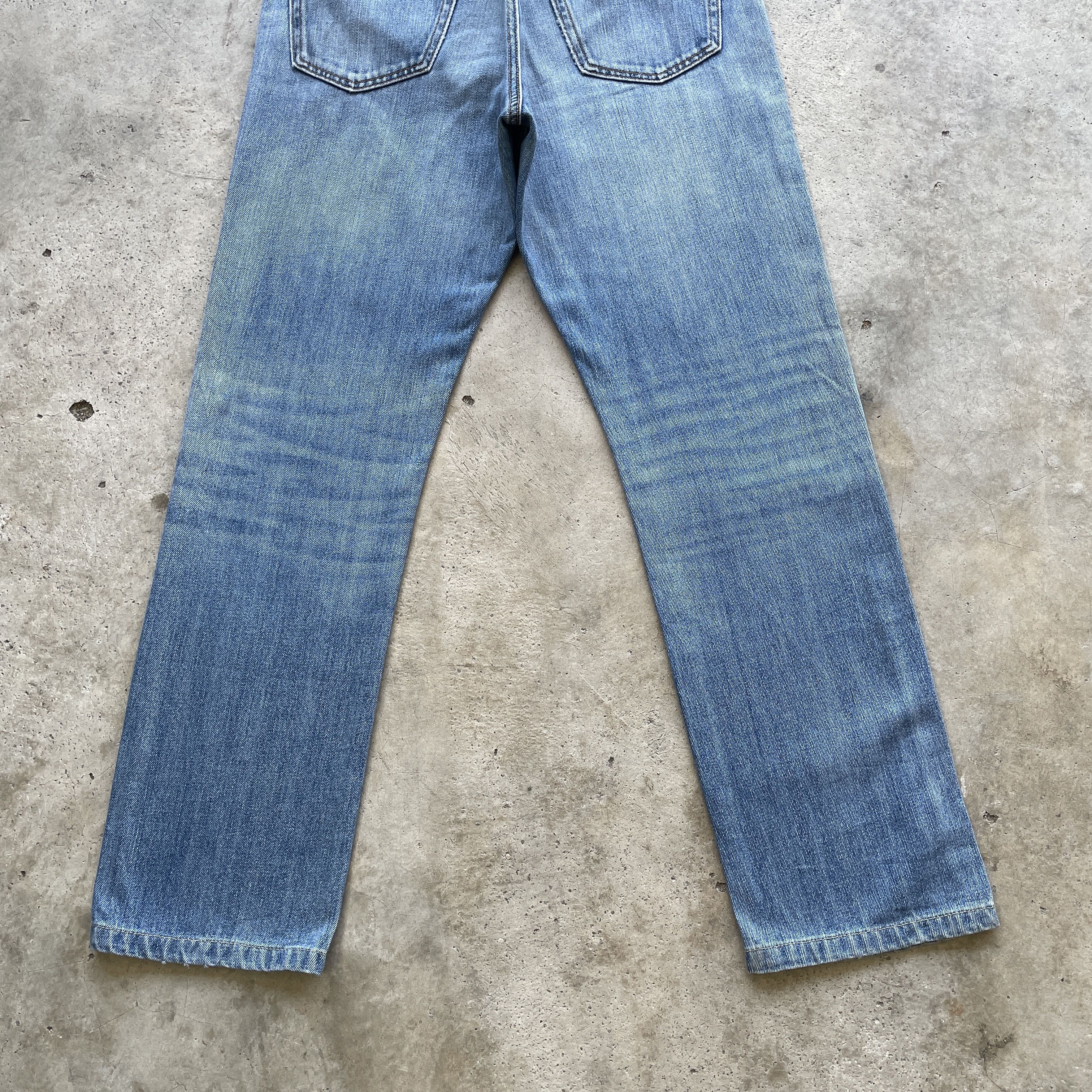 Japanese Brand VINTAGE JAPANESE DISTRESSED JEANS FADED PANTS DENIM W32x30 Size US 32 / EU 48 - 8 Thumbnail