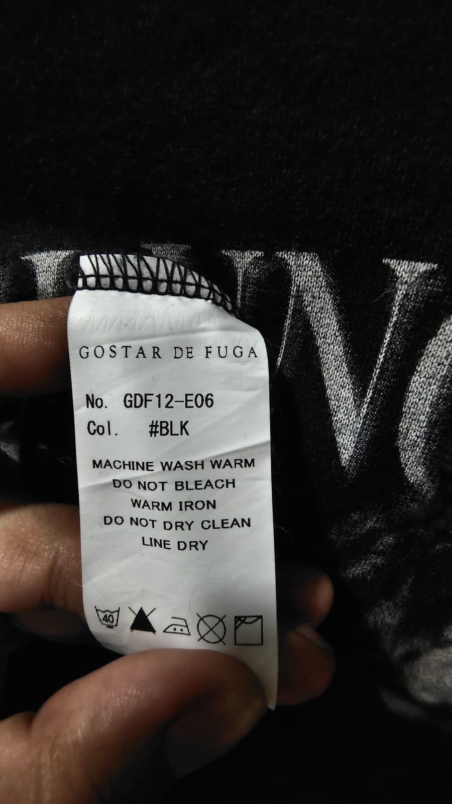 GOSTAR DE FUGA VINTAGE GOSTAR DE FUGA HOODIE Size US S / EU 44-46 / 1 - 4 Thumbnail