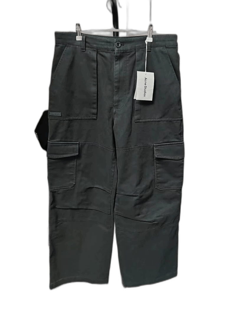 Acne Studios Acne Studios Baggy High-Waisted Wide-Leg Pants Size US 44 / EU 60 - 1 Thumbnail