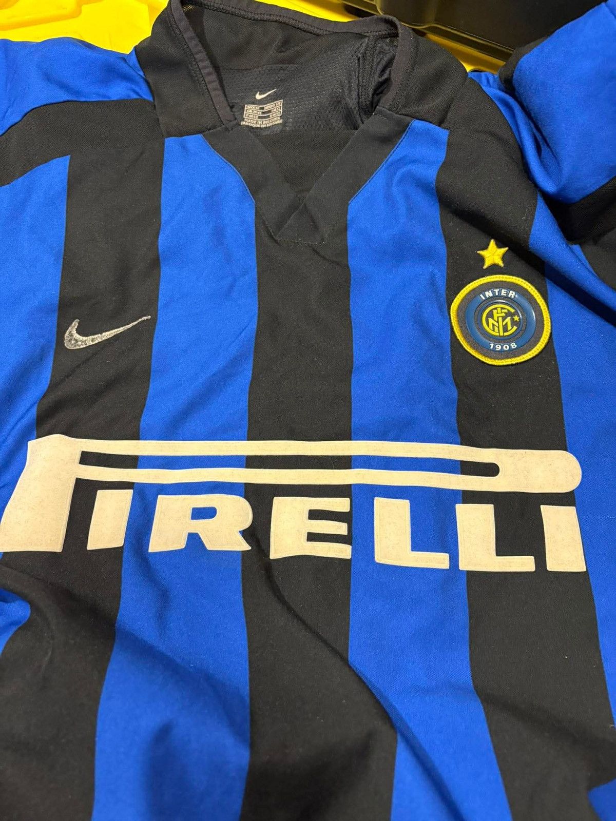 Nike VINTAGE RARE NIKE INTER MILAN FC JERSEY Size US M / EU 48-50 / 2 - 5 Thumbnail