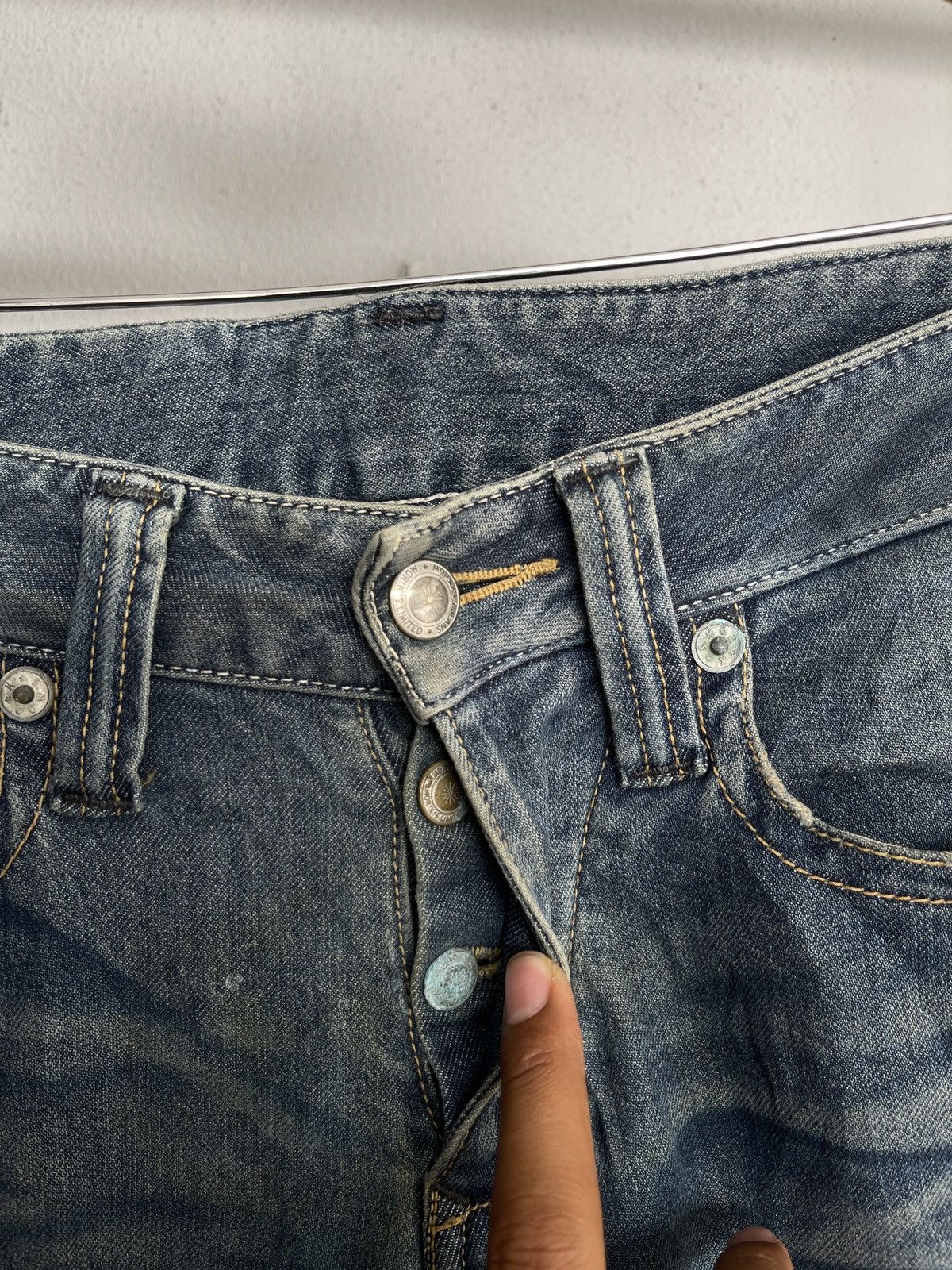 FranCisT MOR.K.S Very Rare Design Distressed Mor.K.S Jeans Size US 33 - 5 Thumbnail