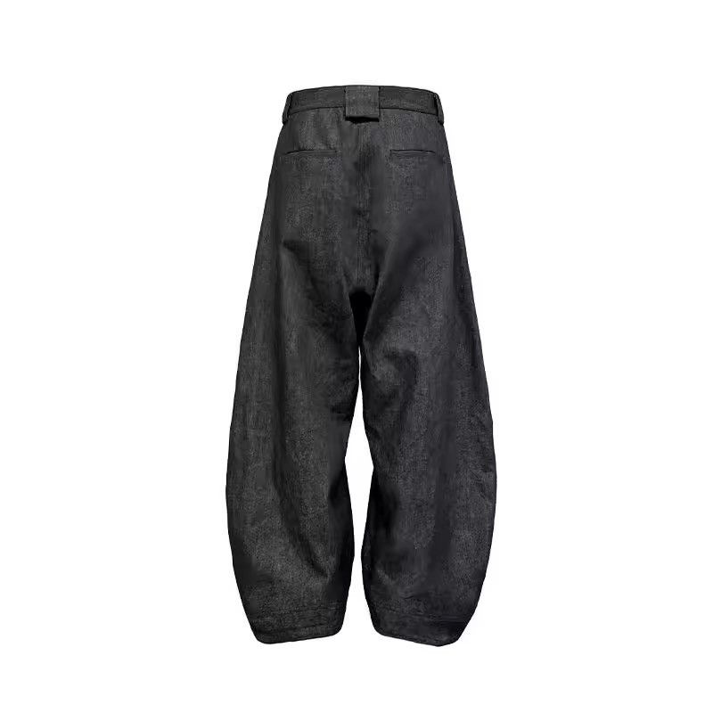 Jean Washed Baggy Basic Streetwear Loose Jeans Y2k Pants Size US 30 / EU 46 - 3 Thumbnail
