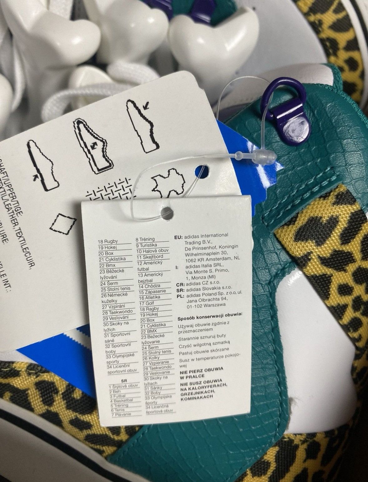Adidas × Jeremy Scott Jermey Scott x Adidas Bones Hightops Size US 10.5 / EU 43-44 - 6 Thumbnail