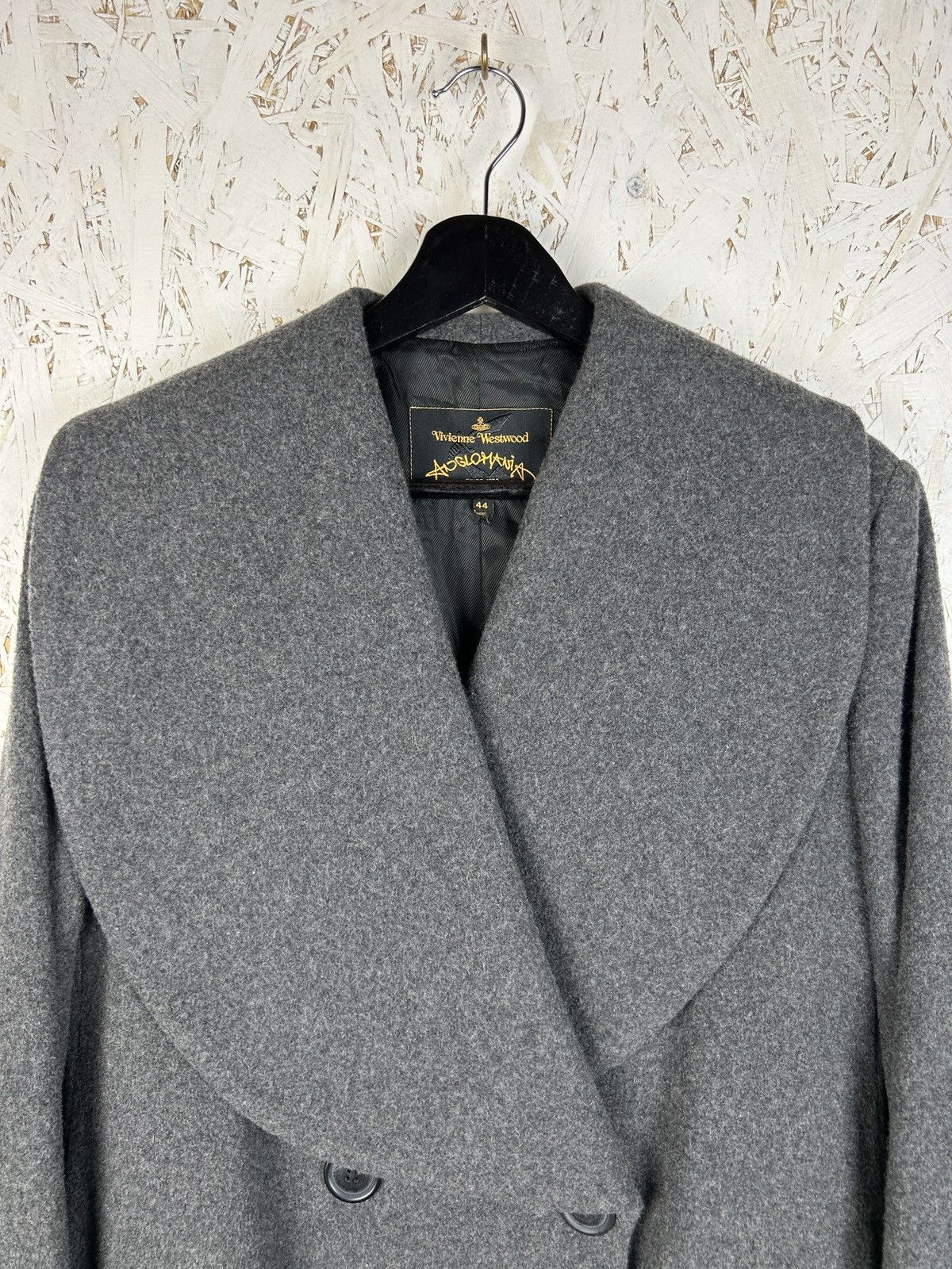 Vivienne Westwood Vivienne Westwood Anglomania Wool Coat Size 44 Grey Size M / US 6-8 / IT 42-44 - 2 Thumbnail