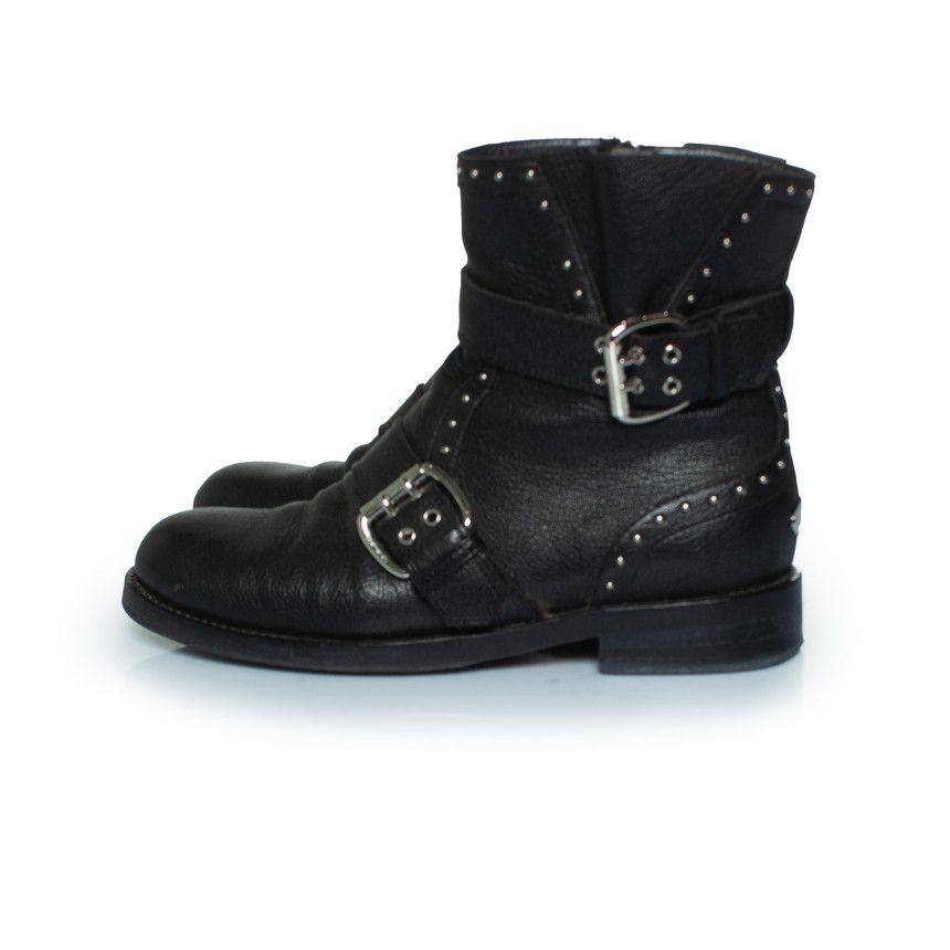 Jimmy Choo Jimmy Choo, Blyss leather ankle boots with studs Size US 6 / IT 36 - 2 Thumbnail