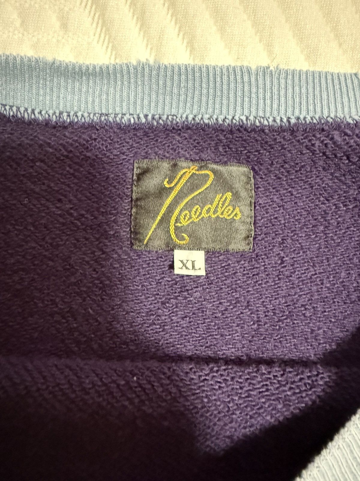 Needles NEEDLES 2-TONE CREW NECK Size US XL / EU 56 / 4 - 3 Thumbnail